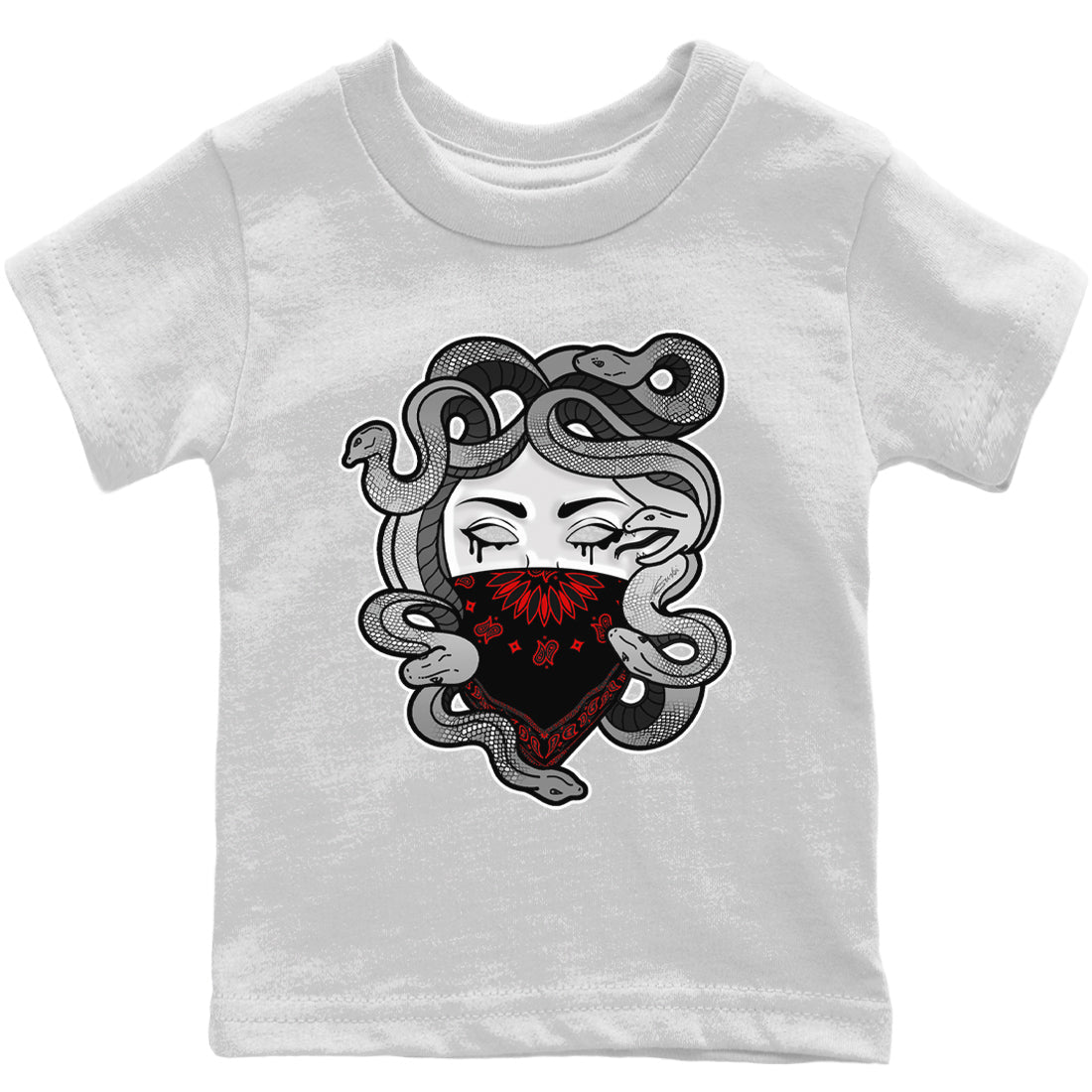 Jordan 9 Particle Grey Shirt To Match Jordans Medusa Sneaker Tees Jordan 9 Particle Grey Drip Gear Zone Sneaker Matching Clothing Kids Shirts