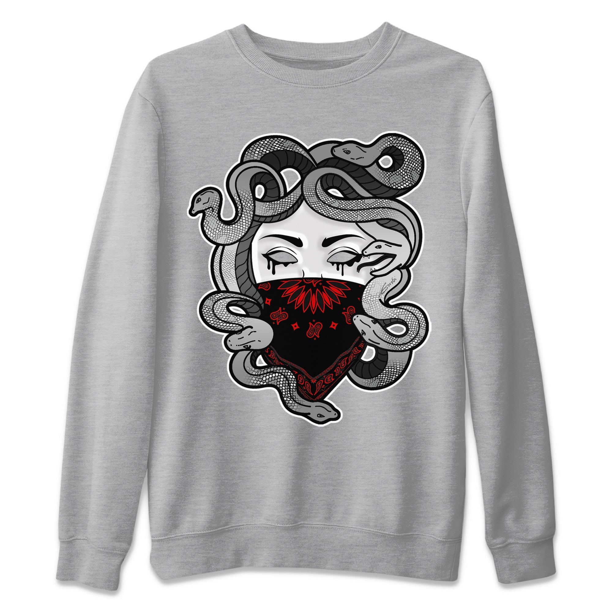 Jordan 9 Particle Grey Shirt To Match Jordans Medusa Sneaker Tees Jordan 9 Particle Grey Drip Gear Zone Sneaker Matching Clothing Unisex Shirts