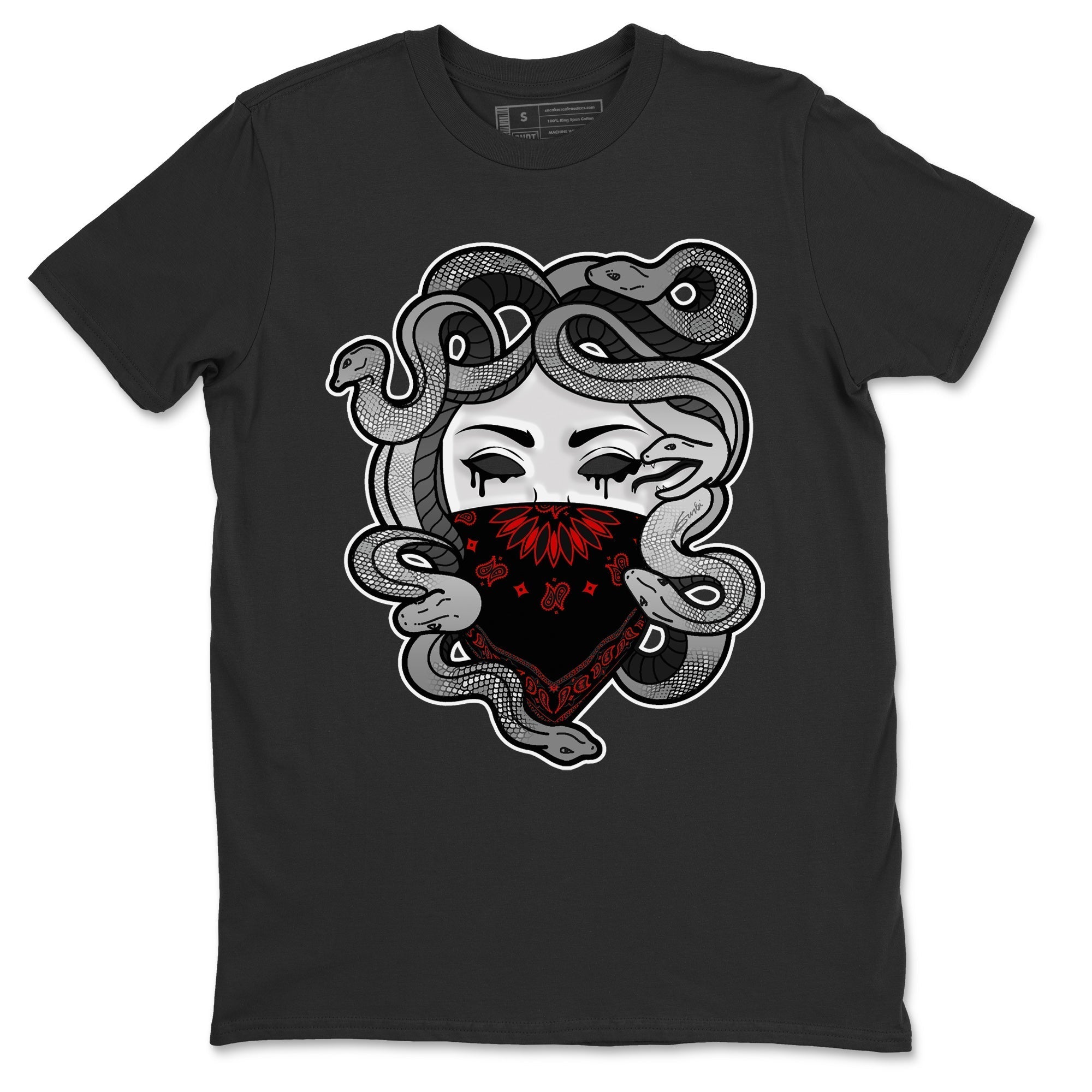 Jordan 9 Particle Grey Shirt To Match Jordans Medusa Sneaker Tees Jordan 9 Particle Grey Drip Gear Zone Sneaker Matching Clothing Unisex Shirts