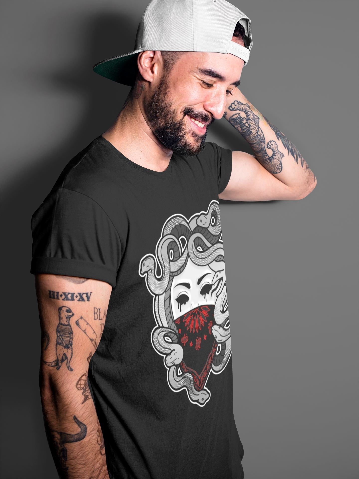 Jordan 9 Particle Grey Shirt To Match Jordans Medusa Sneaker Tees Jordan 9 Particle Grey Drip Gear Zone Sneaker Matching Clothing Unisex Shirts