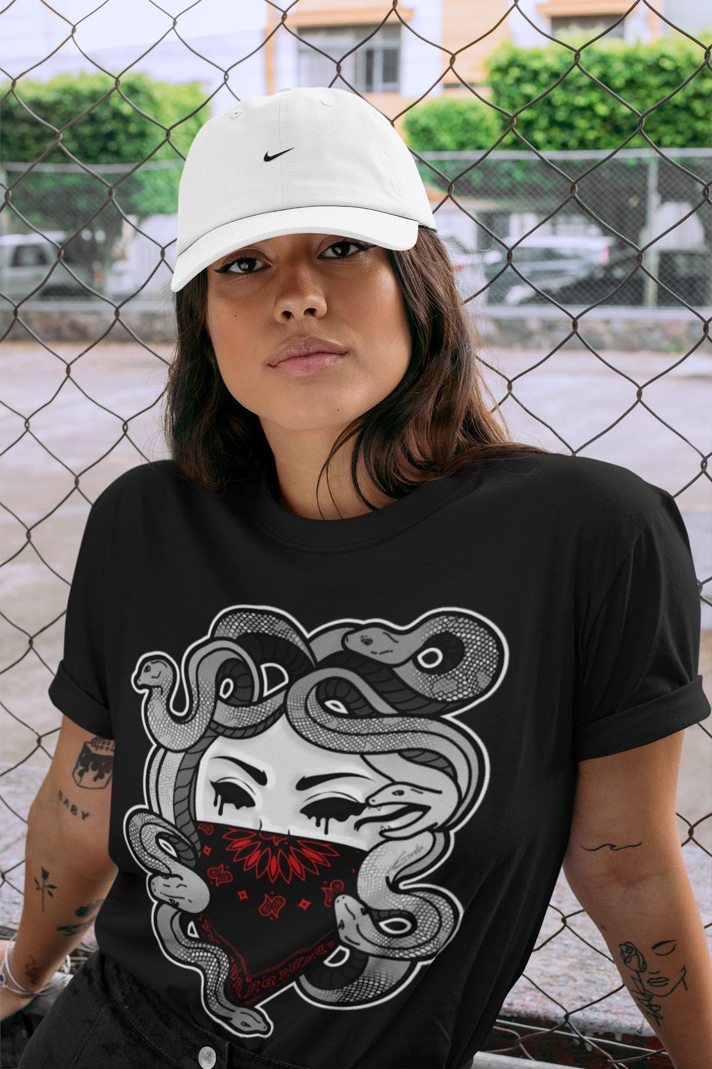 Jordan 9 Particle Grey Shirt To Match Jordans Medusa Sneaker Tees Jordan 9 Particle Grey Drip Gear Zone Sneaker Matching Clothing Unisex Shirts