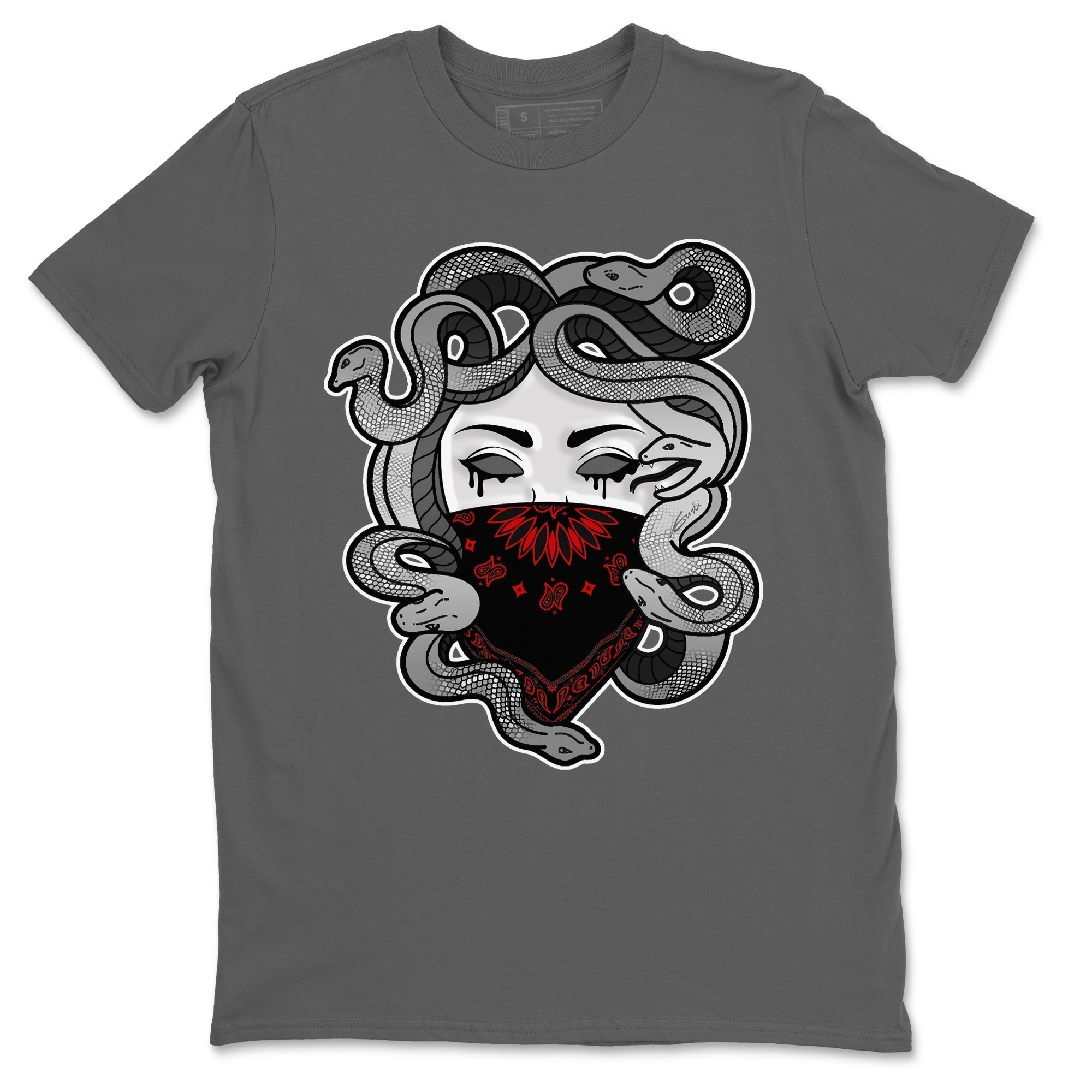 Jordan 9 Particle Grey Shirt To Match Jordans Medusa Sneaker Tees Jordan 9 Particle Grey Drip Gear Zone Sneaker Matching Clothing Unisex Shirts