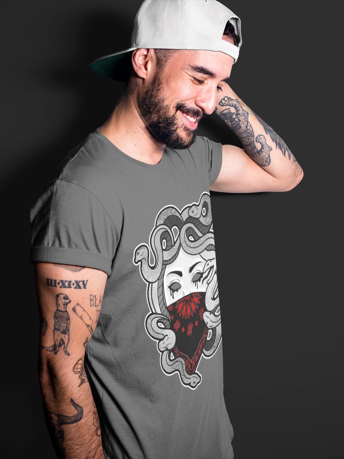 Jordan 9 Particle Grey Shirt To Match Jordans Medusa Sneaker Tees Jordan 9 Particle Grey Drip Gear Zone Sneaker Matching Clothing Unisex Shirts