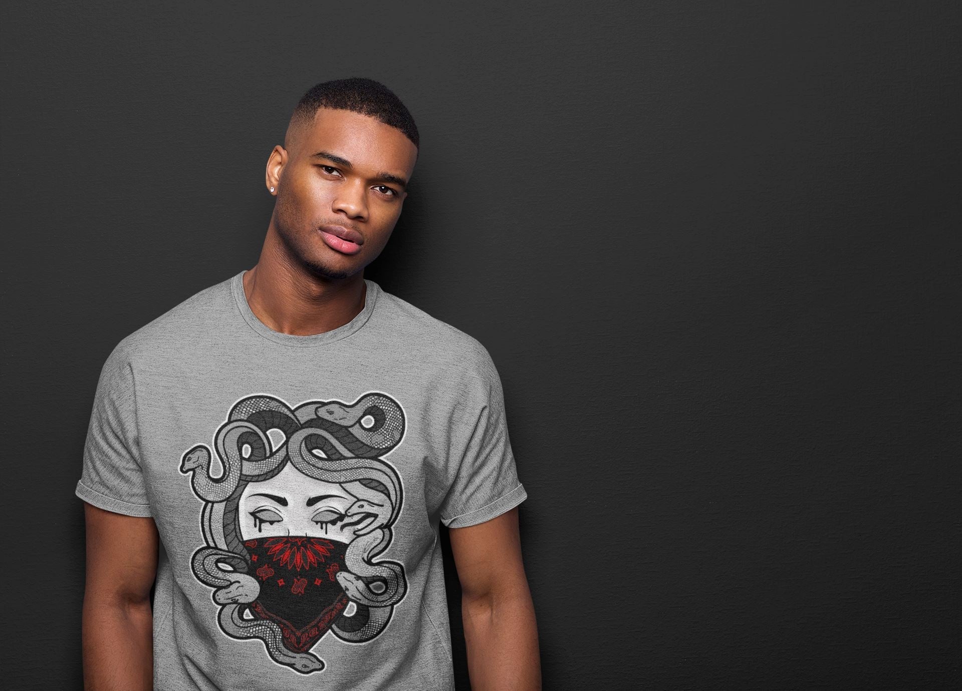 Jordan 9 Particle Grey Shirt To Match Jordans Medusa Sneaker Tees Jordan 9 Particle Grey Drip Gear Zone Sneaker Matching Clothing Unisex Shirts