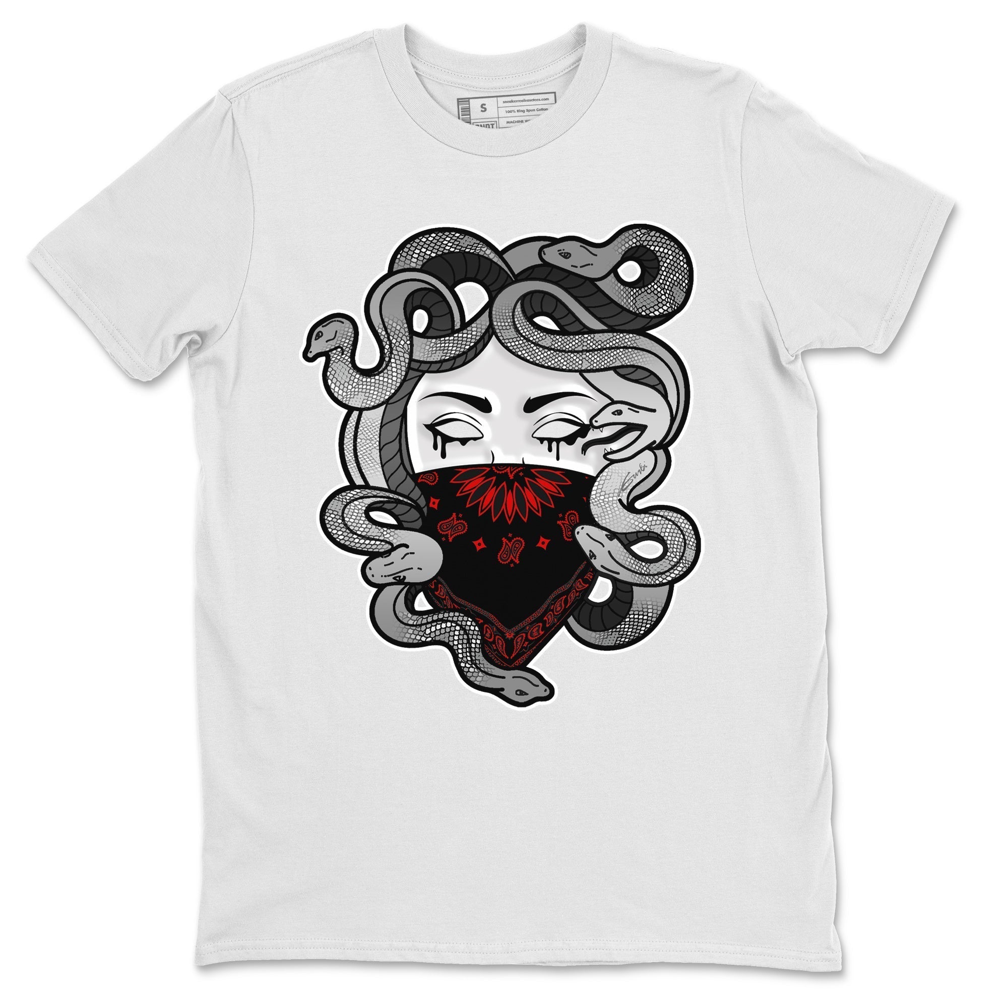 Jordan 9 Particle Grey Shirt To Match Jordans Medusa Sneaker Tees Jordan 9 Particle Grey Drip Gear Zone Sneaker Matching Clothing Unisex Shirts