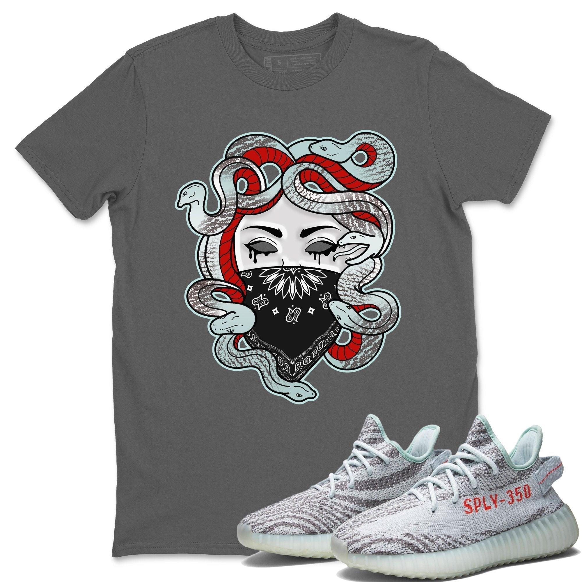 Yeezy 350 Blue Tint Shirt To Match Jordans Medusa Sneaker Tees Yeezy 350 Blue Tint Drip Gear Zone Sneaker Matching Clothing Unisex Shirts