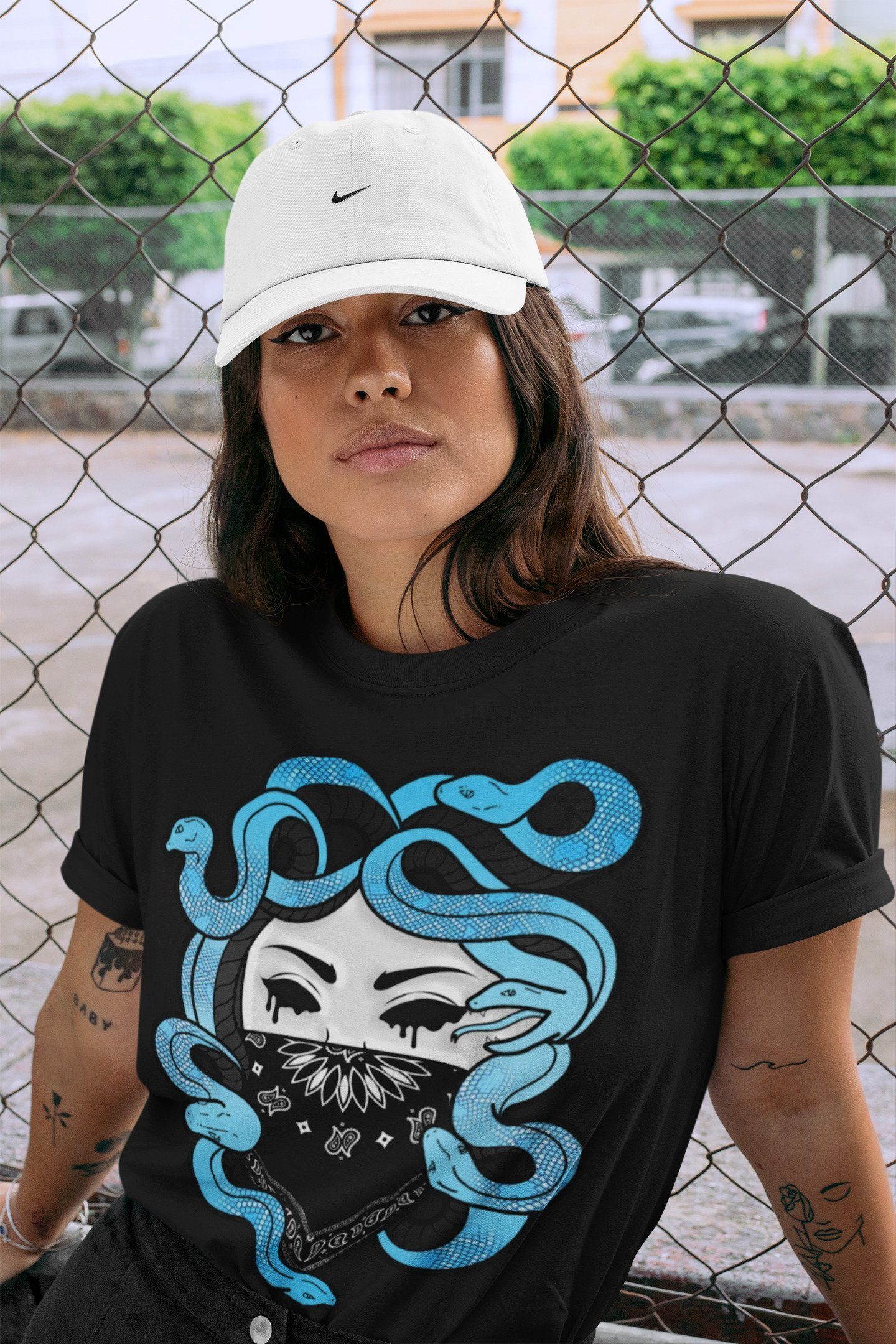 Yeezy 700 Bright Cyan Shirt To Match Jordans Medusa Sneaker Tees Yeezy 700 Bright Cyan Drip Gear Zone Sneaker Matching Clothing Unisex Shirts