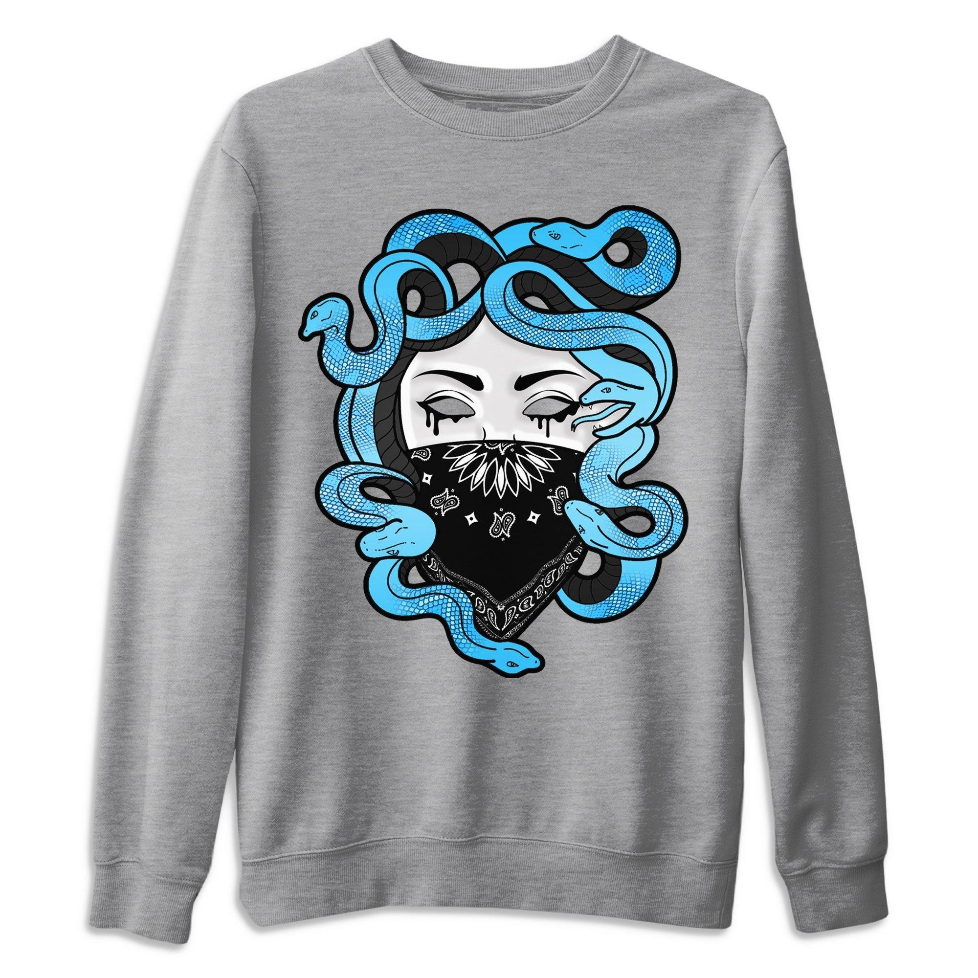 Yeezy 700 Bright Cyan Shirt To Match Jordans Medusa Sneaker Tees Yeezy 700 Bright Cyan Drip Gear Zone Sneaker Matching Clothing Unisex Shirts