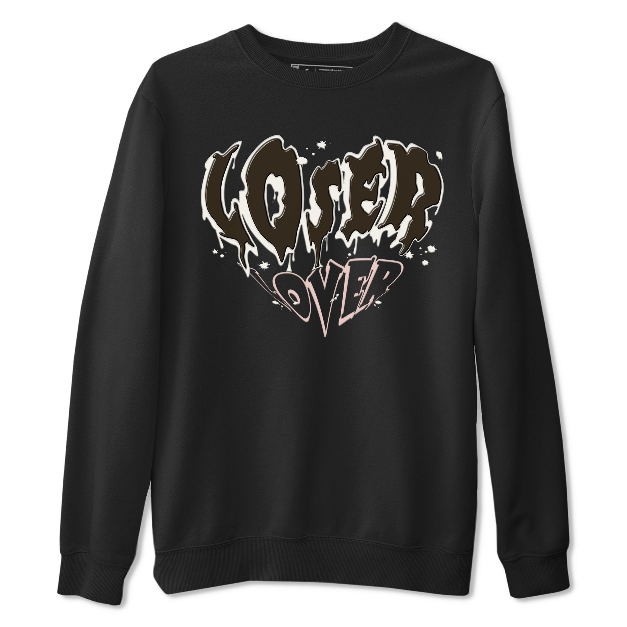 11s WMNS Neapolitan shirt to match jordans Melting Loser Lover sneaker tees Air Jordan 11 Neapolitan Drip Gear Zone Sneaker Matching Shirt Unisex Black 2 T-Shirt
