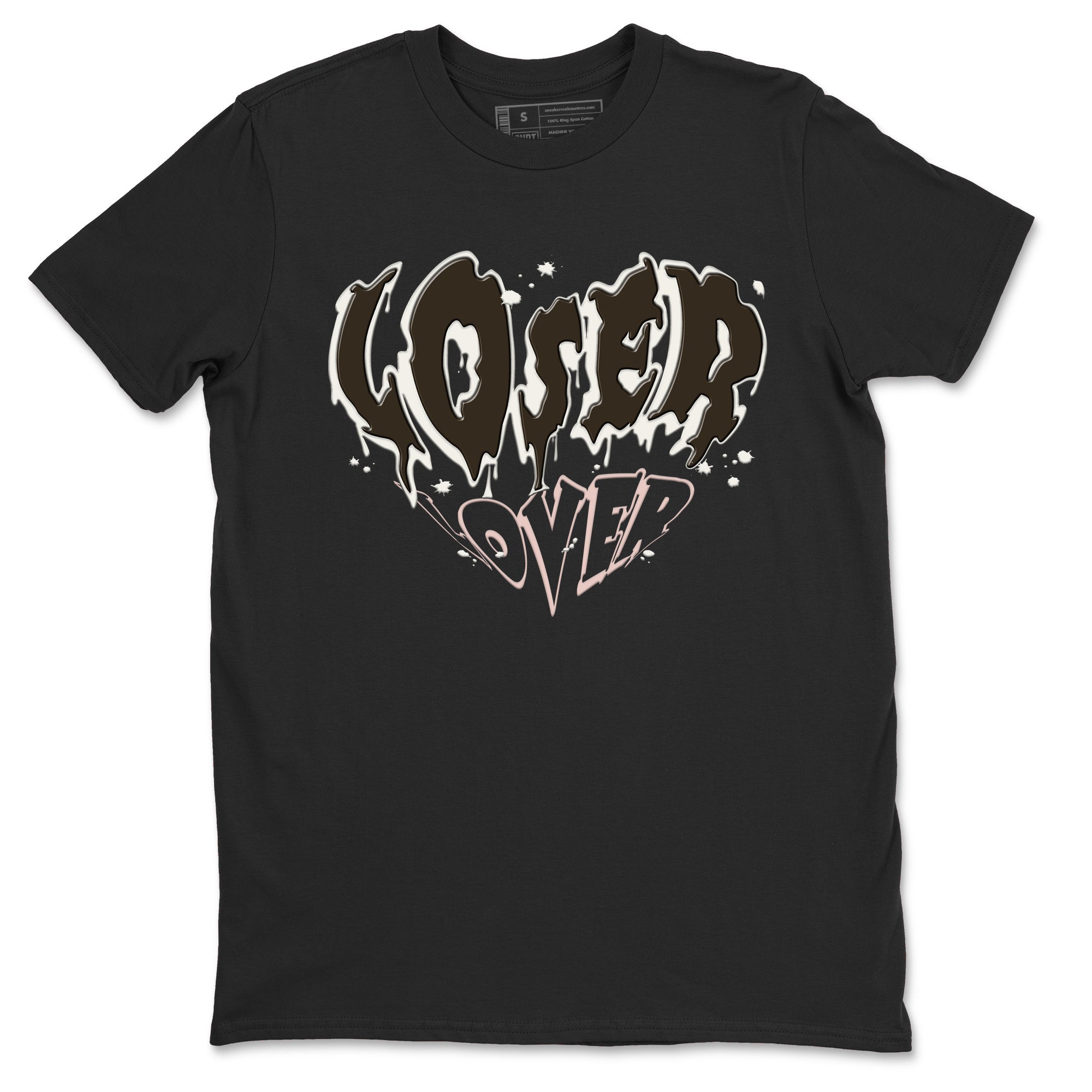 11s WMNS Neapolitan shirt to match jordans Melting Loser Lover sneaker tees Air Jordan 11 Neapolitan Drip Gear Zone Sneaker Matching Shirt Unisex Black 2 T-Shirt