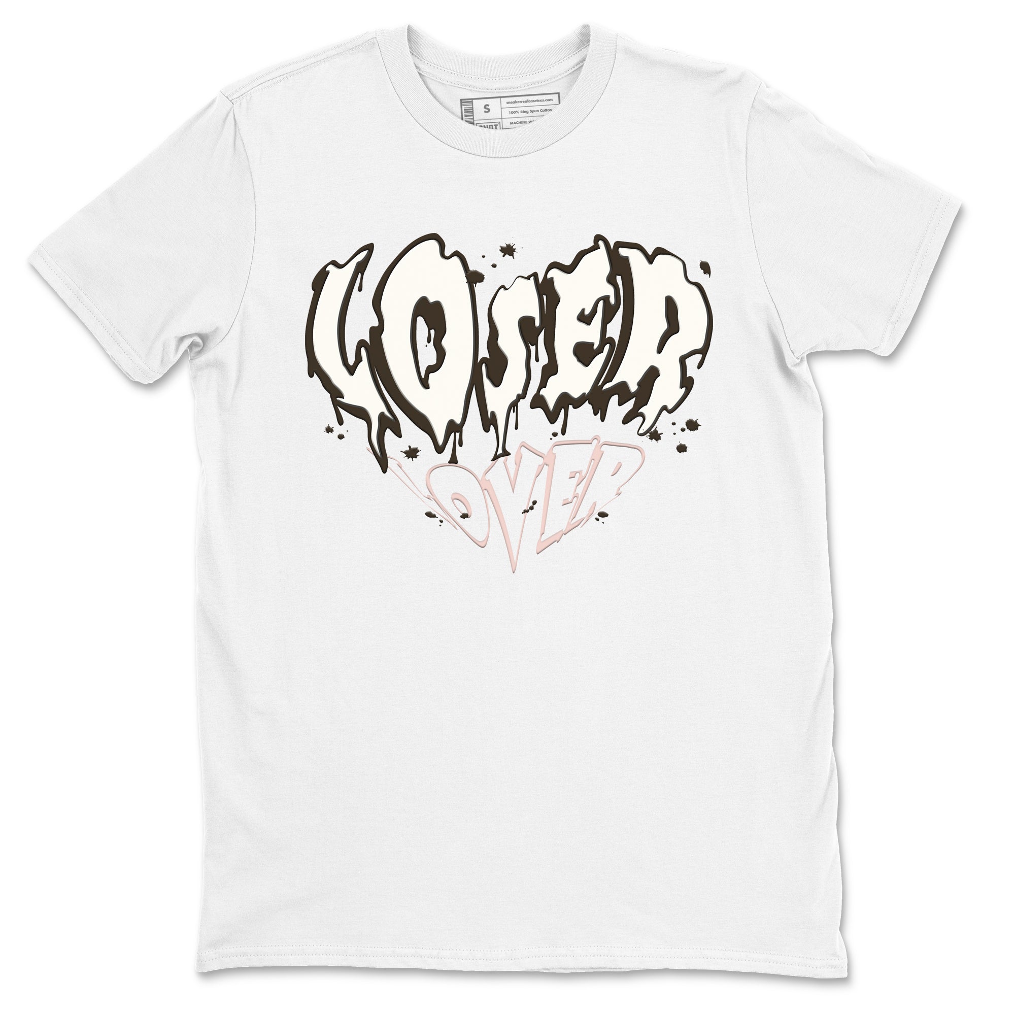 11s WMNS Neapolitan shirt to match jordans Melting Loser Lover sneaker tees Air Jordan 11 Neapolitan Drip Gear Zone Sneaker Matching Shirt Unisex White 2 T-Shirt