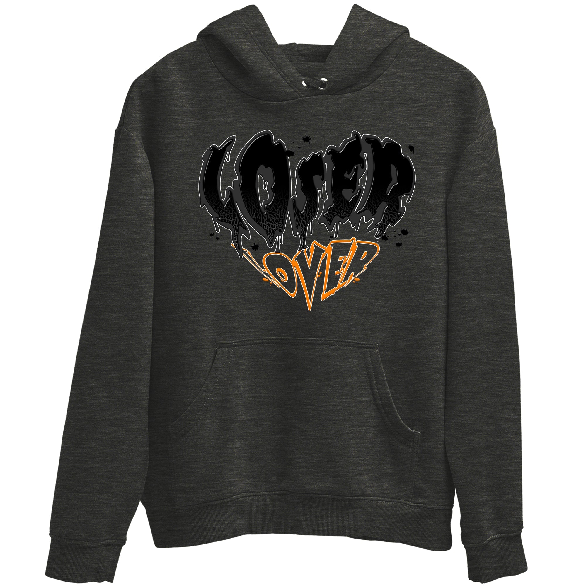 Air Jordan 3 Retro Fear shirt to match jordans Melting Loser Lover sneaker tees AJ3 Fear Drip Gear Zone Sneaker Matching Cotton Shirt unisex cotton Charcoal Heather 2 crew neck shirt