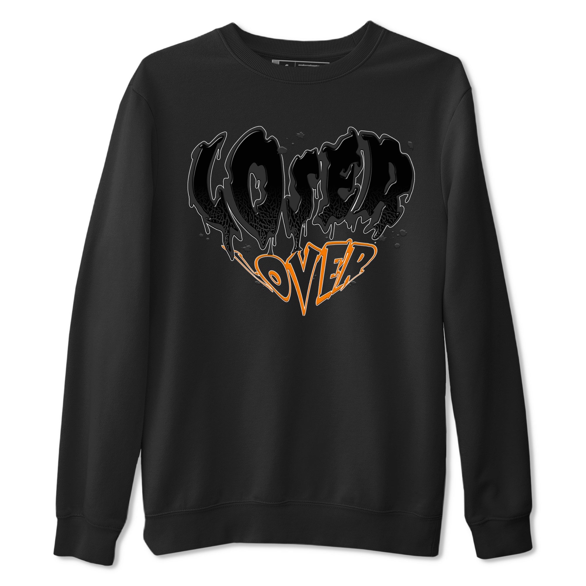 Air Jordan 3 Retro Fear shirt to match jordans Melting Loser Lover sneaker tees AJ3 Fear Drip Gear Zone Sneaker Matching Cotton Shirt unisex cotton Black 2 crew neck shirt