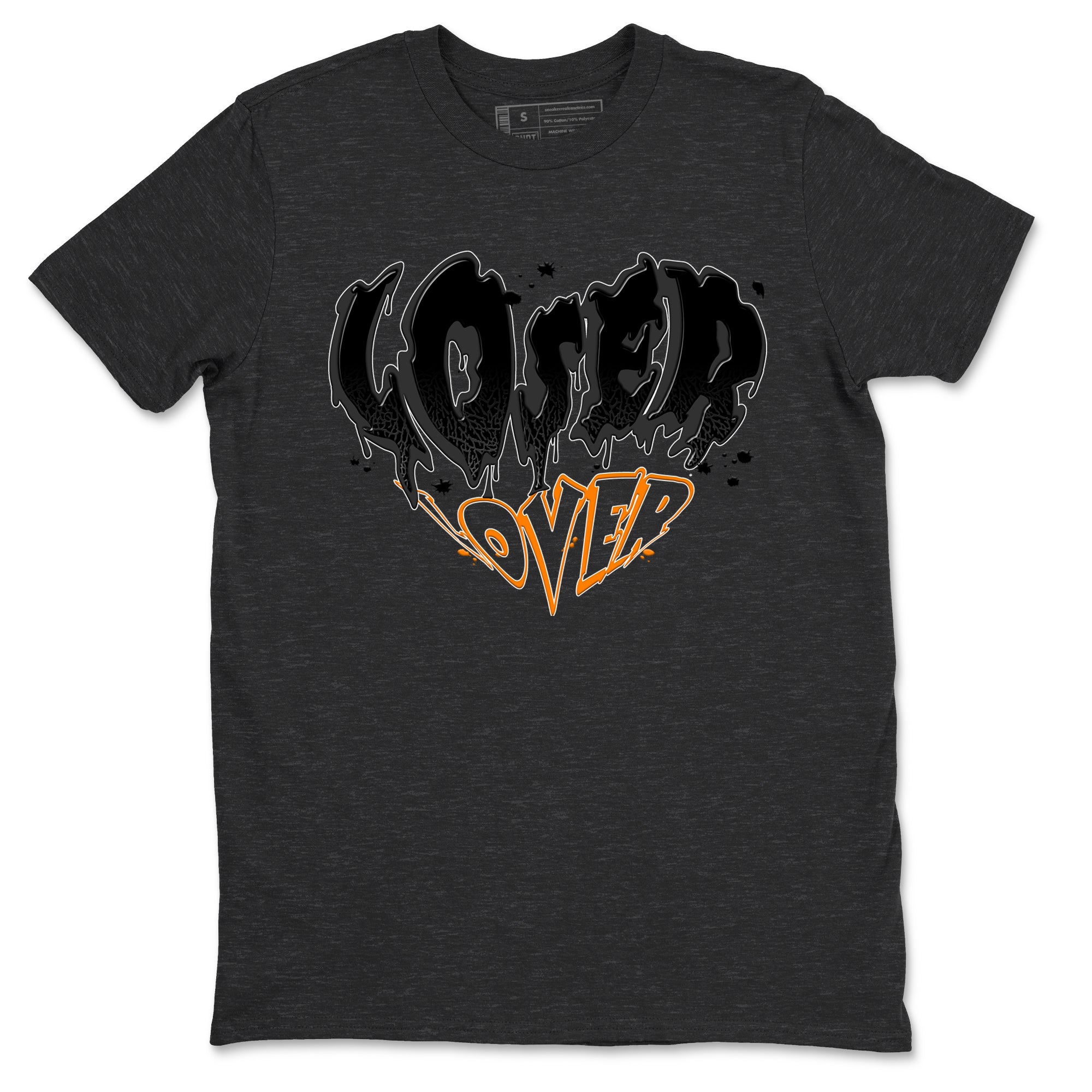 Air Jordan 3 Retro Fear shirt to match jordans Melting Loser Lover sneaker tees AJ3 Fear Drip Gear Zone Sneaker Matching Cotton Shirt unisex cotton Charcoal Heather 2 crew neck shirt