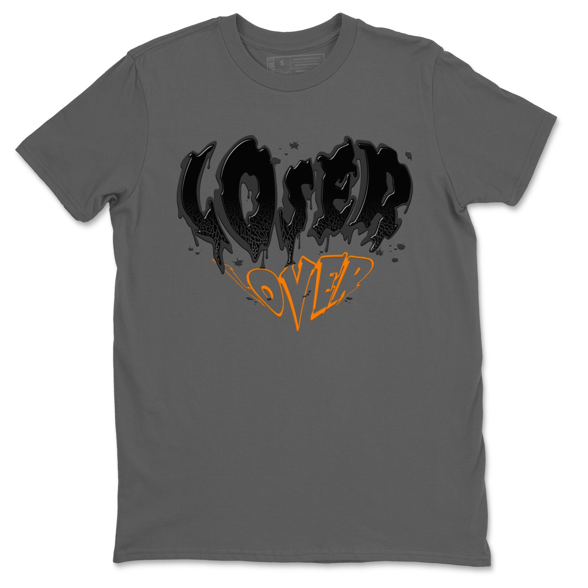 Air Jordan 3 Retro Fear shirt to match jordans Melting Loser Lover sneaker tees AJ3 Fear Drip Gear Zone Sneaker Matching Cotton Shirt unisex cotton Cool Grey 2 crew neck shirt
