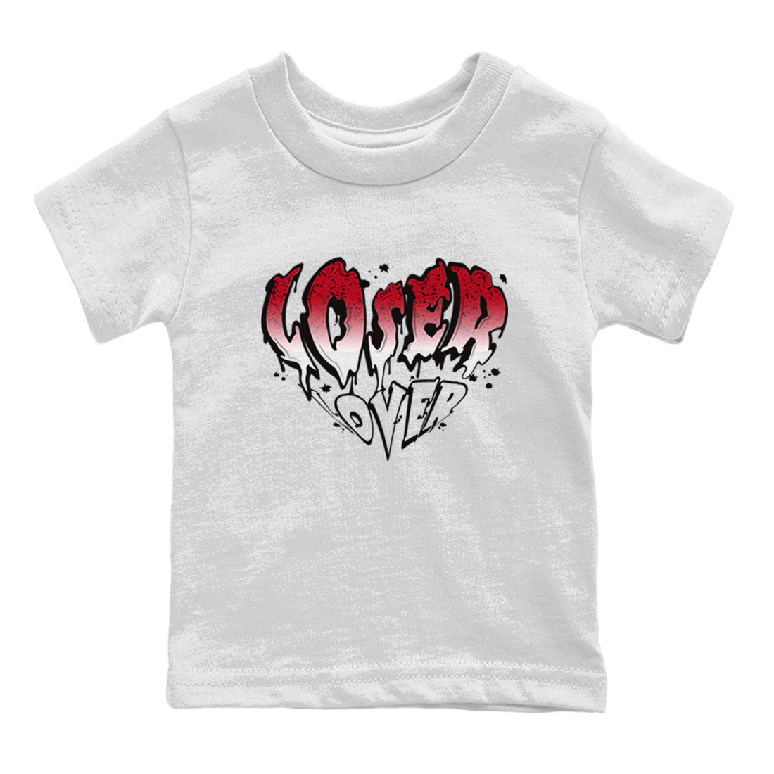 Melting Loser Lover Sneaker T-Shirt Kids - Air Jordan 4 Red Cement