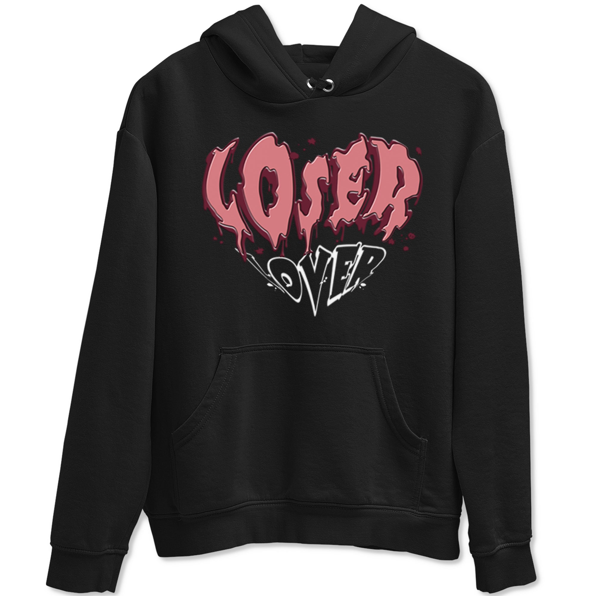 Dunk Valentine's Day shirt to match jordans Melting Loser Lover sneaker tees Dunk Low Valentines Day Drip Gear Zone unisex cotton Black 2 crew neck shirt