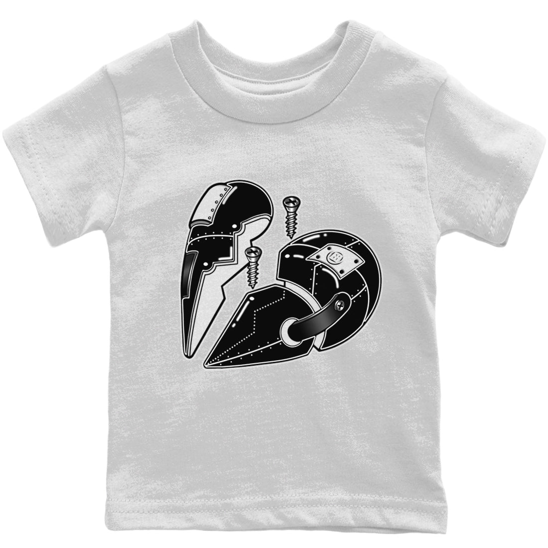 Dunk Panda Sneaker Match Tees Metal Heart Sneaker Tees Dunk Panda Jordan to match sneaker T-Shirt Kids Shirts
