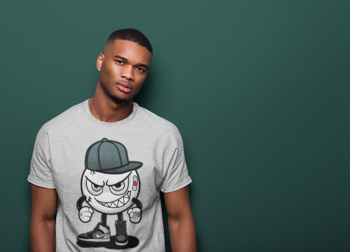 Jordan 1 Element Gore-Tex Black Grey Sneaker Matching T-Shirt Mischief Emoji Sneaker Tees Jordan 1 Element Gore-Tex Black Grey Sneaker Release Tees Crew Neck Tees