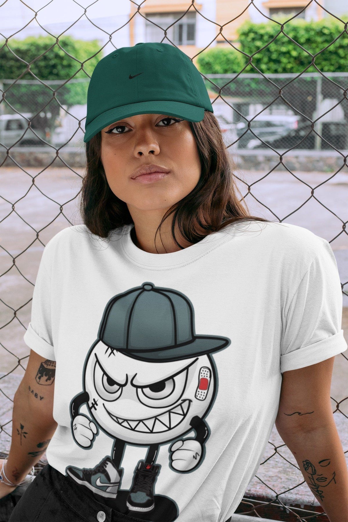 Jordan 1 Element Gore-Tex Black Grey Sneaker Matching T-Shirt Mischief Emoji Sneaker Tees Jordan 1 Element Gore-Tex Black Grey Sneaker Release Tees Crew Neck Tees