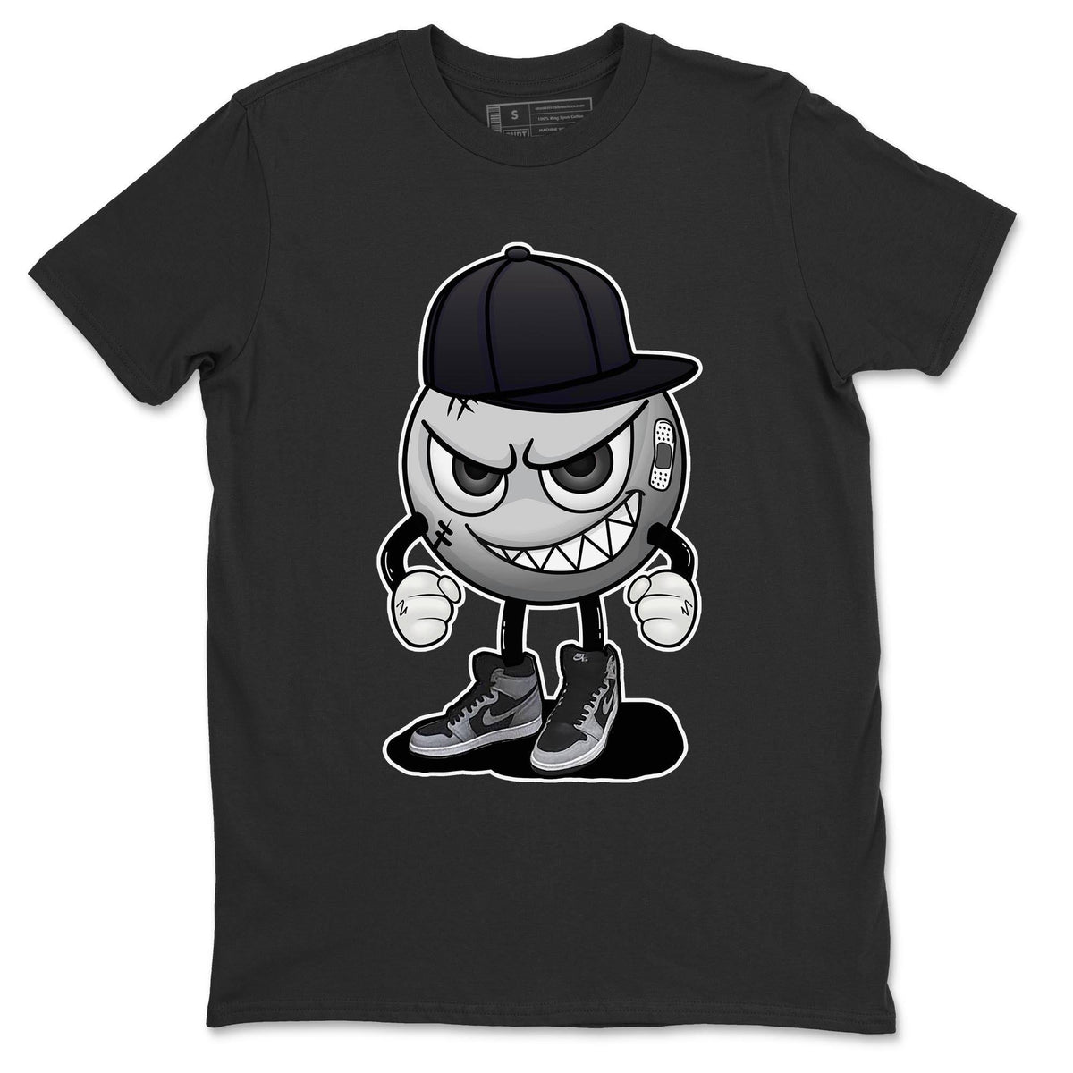 Jordan 1 Shadow 2.0 Shirt To Match Jordans Mischief Emoji Sneaker Tees Jordan 1 Shadow 2.0 Drip Gear Zone Sneaker Matching Clothing Unisex Shirts
