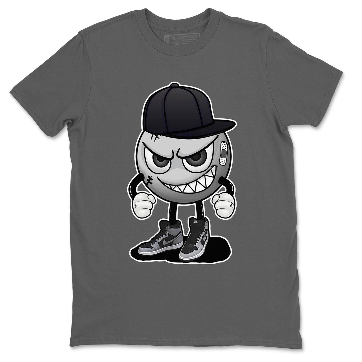 Jordan 1 Shadow 2.0 Shirt To Match Jordans Mischief Emoji Sneaker Tees Jordan 1 Shadow 2.0 Drip Gear Zone Sneaker Matching Clothing Unisex Shirts