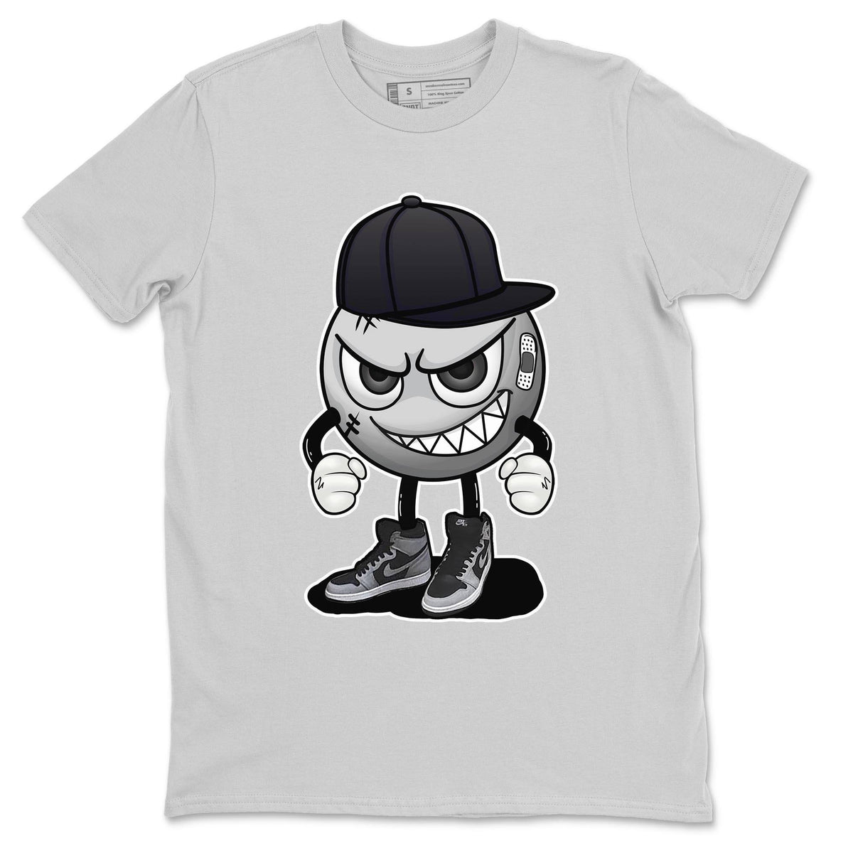 Jordan 1 Shadow 2.0 Shirt To Match Jordans Mischief Emoji Sneaker Tees Jordan 1 Shadow 2.0 Drip Gear Zone Sneaker Matching Clothing Unisex Shirts