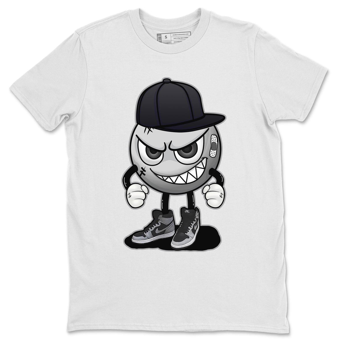 Jordan 1 Shadow 2.0 Shirt To Match Jordans Mischief Emoji Sneaker Tees Jordan 1 Shadow 2.0 Drip Gear Zone Sneaker Matching Clothing Unisex Shirts