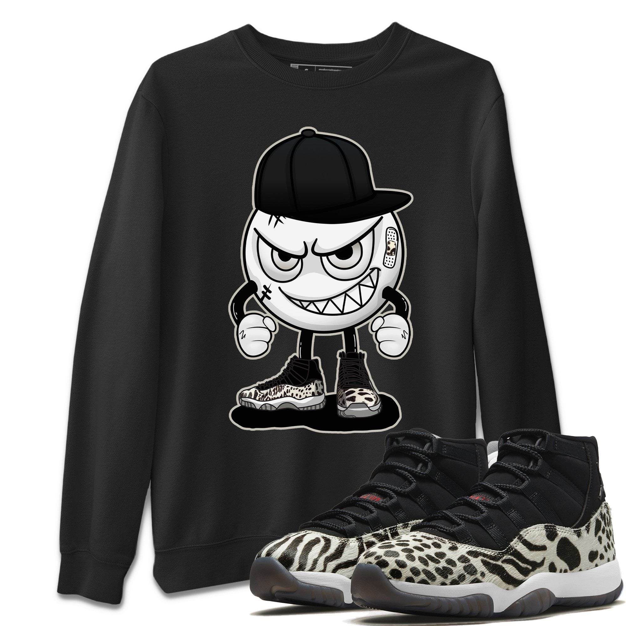 Jordan 11 Animal Instinct Shirt To Match Jordans Mischief Emoji Sneaker Tees Jordan 11 Animal Instinct Drip Gear Zone Sneaker Matching Clothing Unisex Shirts