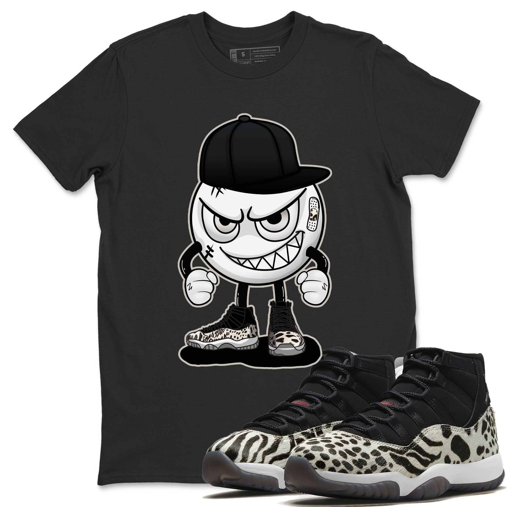 Jordan 11 Animal Instinct Shirt To Match Jordans Mischief Emoji Sneaker Tees Jordan 11 Animal Instinct Drip Gear Zone Sneaker Matching Clothing Unisex Shirts