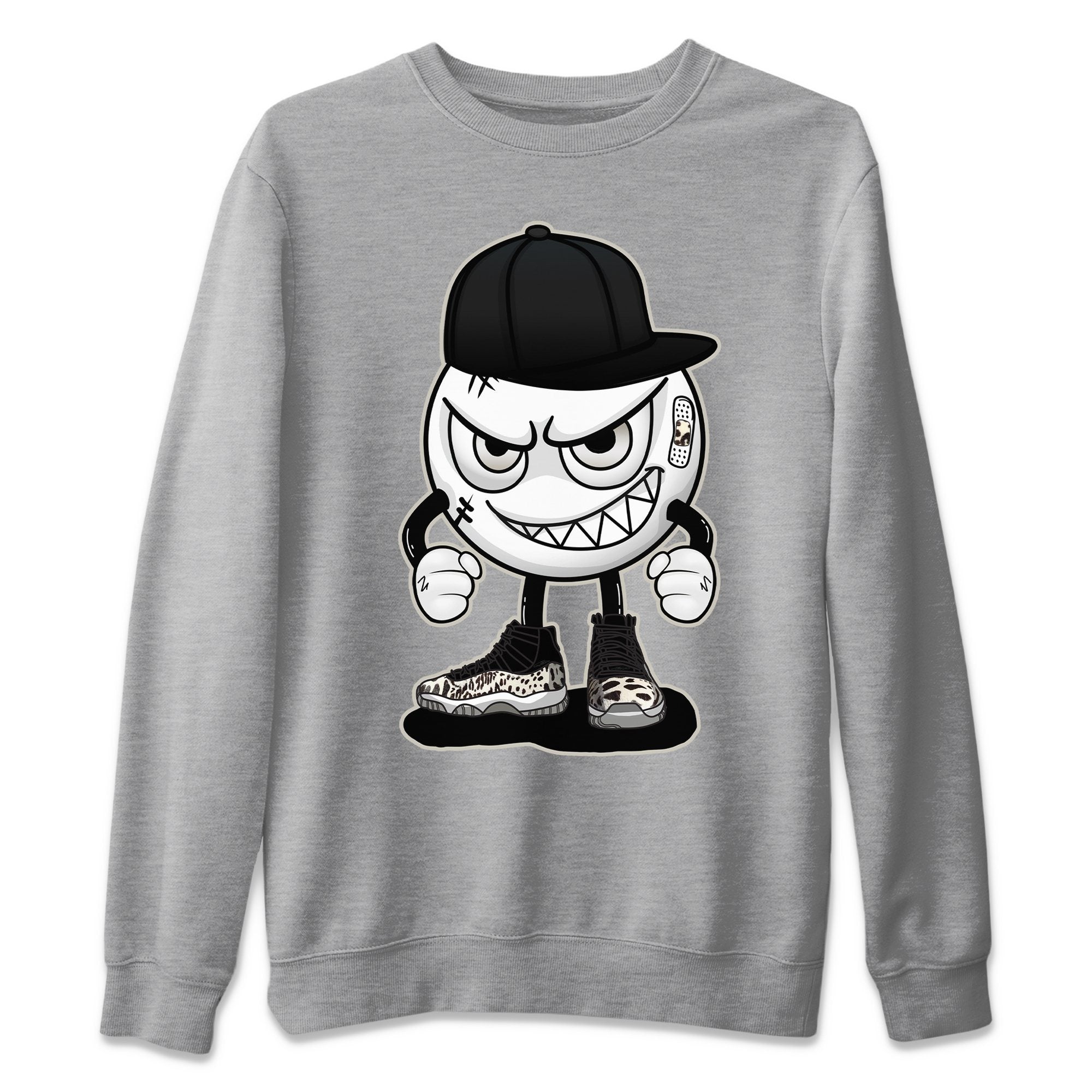 Jordan 11 Animal Instinct Shirt To Match Jordans Mischief Emoji Sneaker Tees Jordan 11 Animal Instinct Drip Gear Zone Sneaker Matching Clothing Unisex Shirts