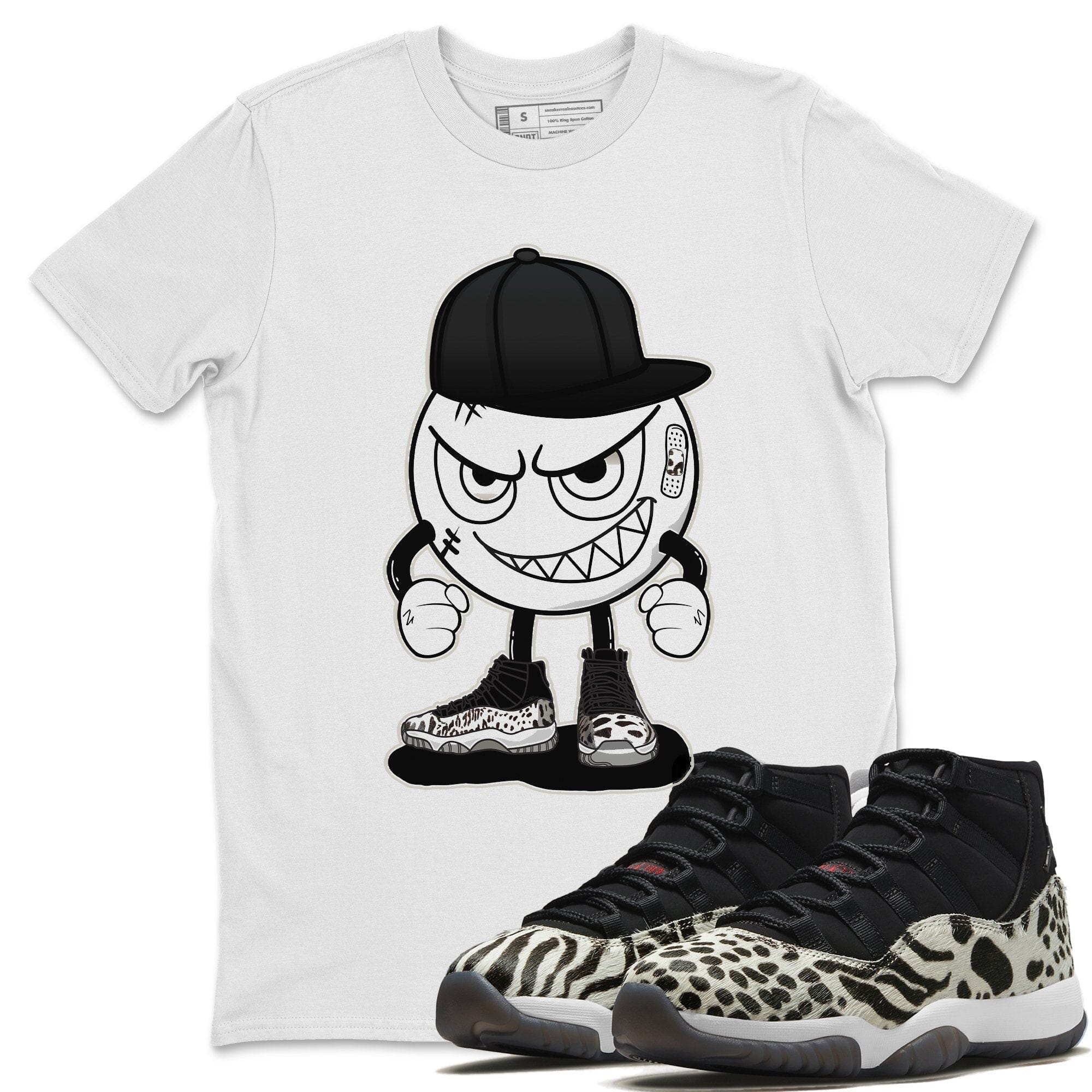 Jordan 11 Animal Instinct Shirt To Match Jordans Mischief Emoji Sneaker Tees Jordan 11 Animal Instinct Drip Gear Zone Sneaker Matching Clothing Unisex Shirts