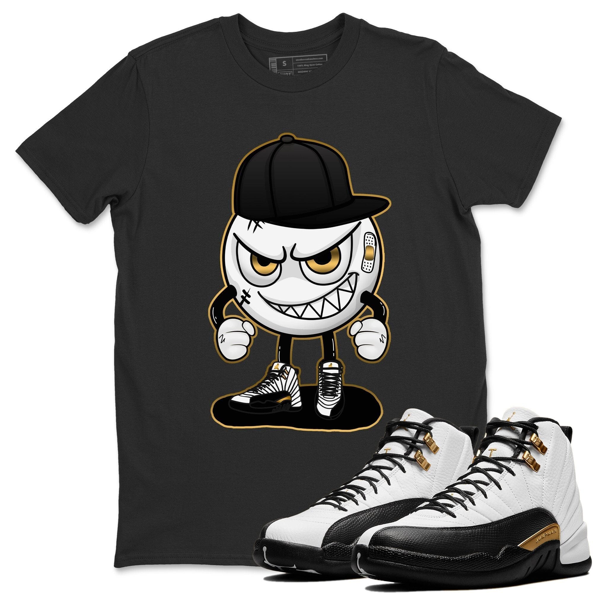 Jordan 12 Royalty Shirt To Match Jordans Mischief Emoji Sneaker Tees Jordan 12 Royalty Drip Gear Zone Sneaker Matching Clothing Unisex Shirts