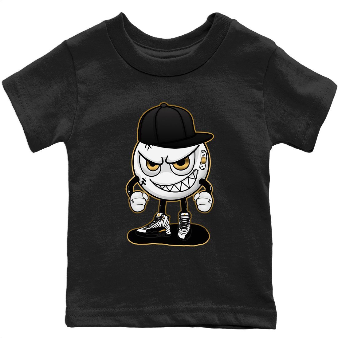 Jordan 12 Royalty Sneaker Matching T-Shirt Mischief Emoji Sneaker Tees Jordan 12 Royalty Sneaker Release Tees Kids Shirts