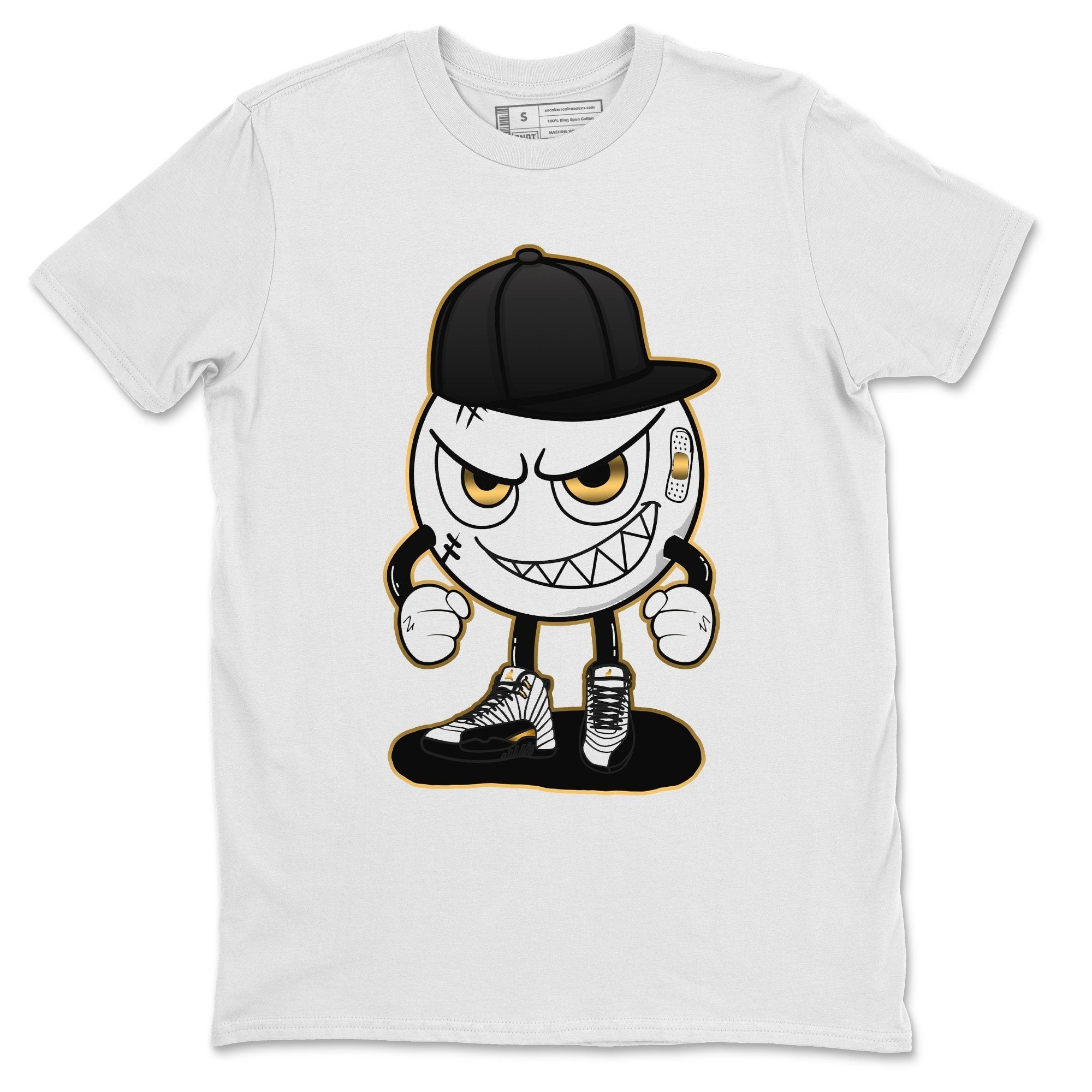 Jordan 12 Royalty Shirt To Match Jordans Mischief Emoji Sneaker Tees Jordan 12 Royalty Drip Gear Zone Sneaker Matching Clothing Unisex Shirts