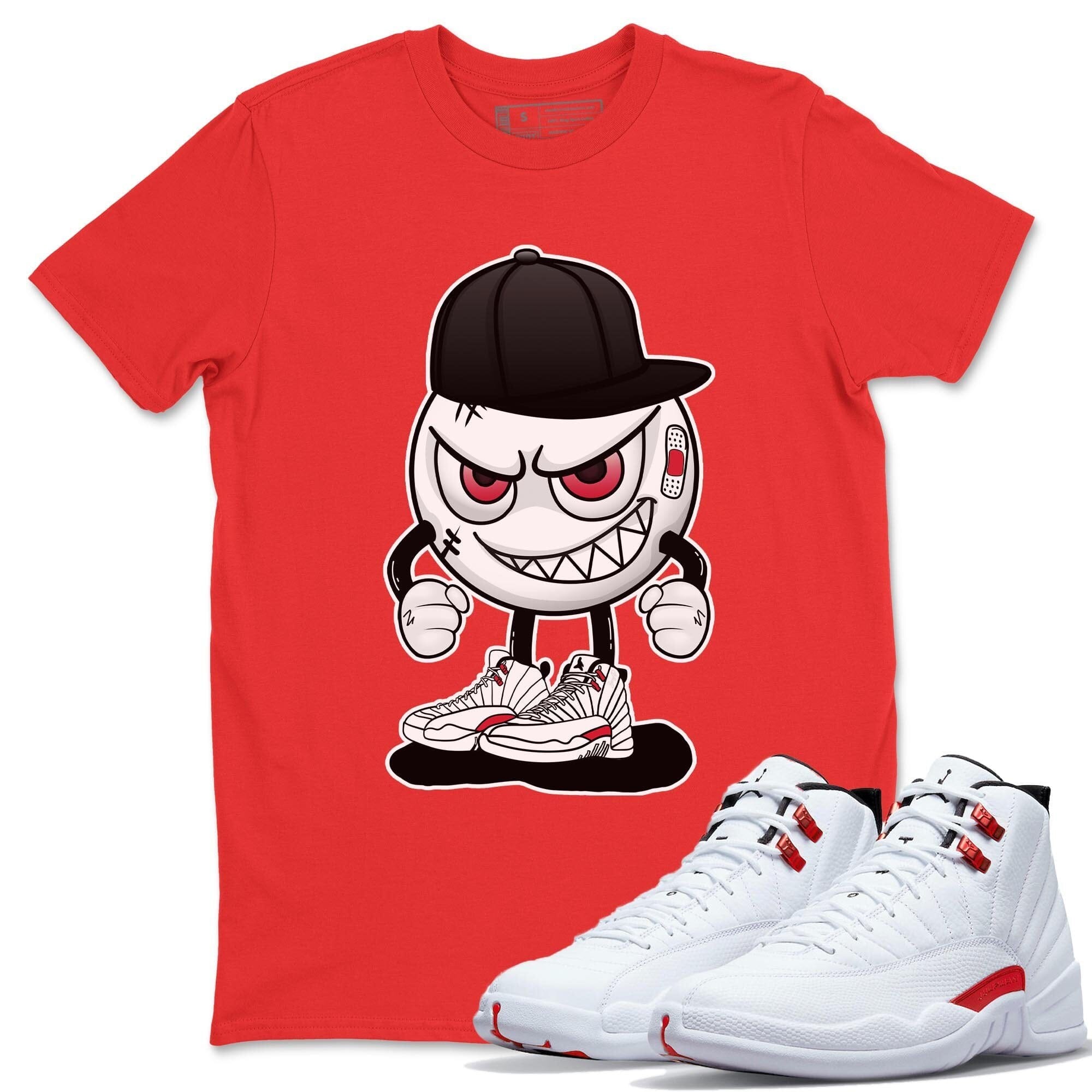 Jordan 12 Twist Shirt To Match Jordans Mischief Emoji Sneaker Tees Jordan 12 Twist Drip Gear Zone Sneaker Matching Clothing Unisex Shirts