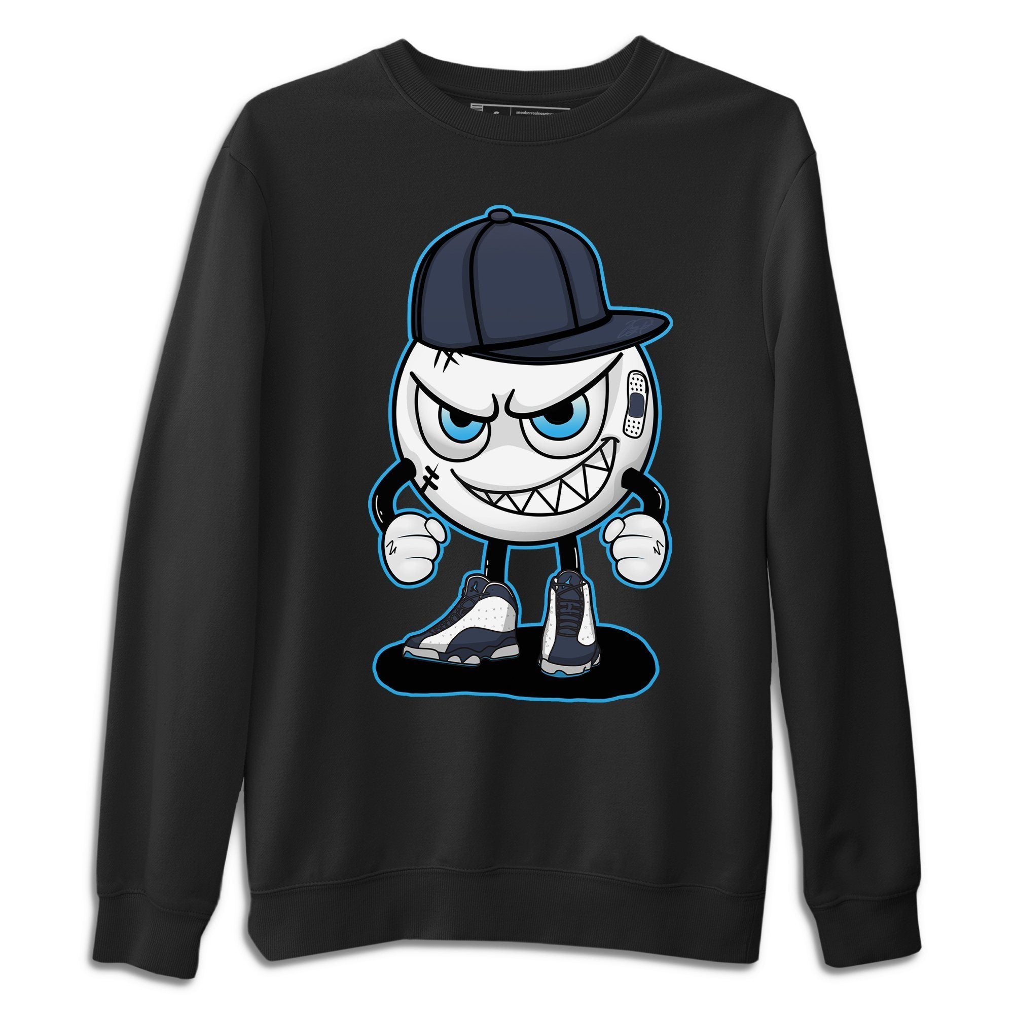 Jordan 13 Obsidian Shirt To Match Jordans Mischief Emoji Sneaker Tees Jordan 13 Obsidian Drip Gear Zone Sneaker Matching Clothing Unisex Shirts