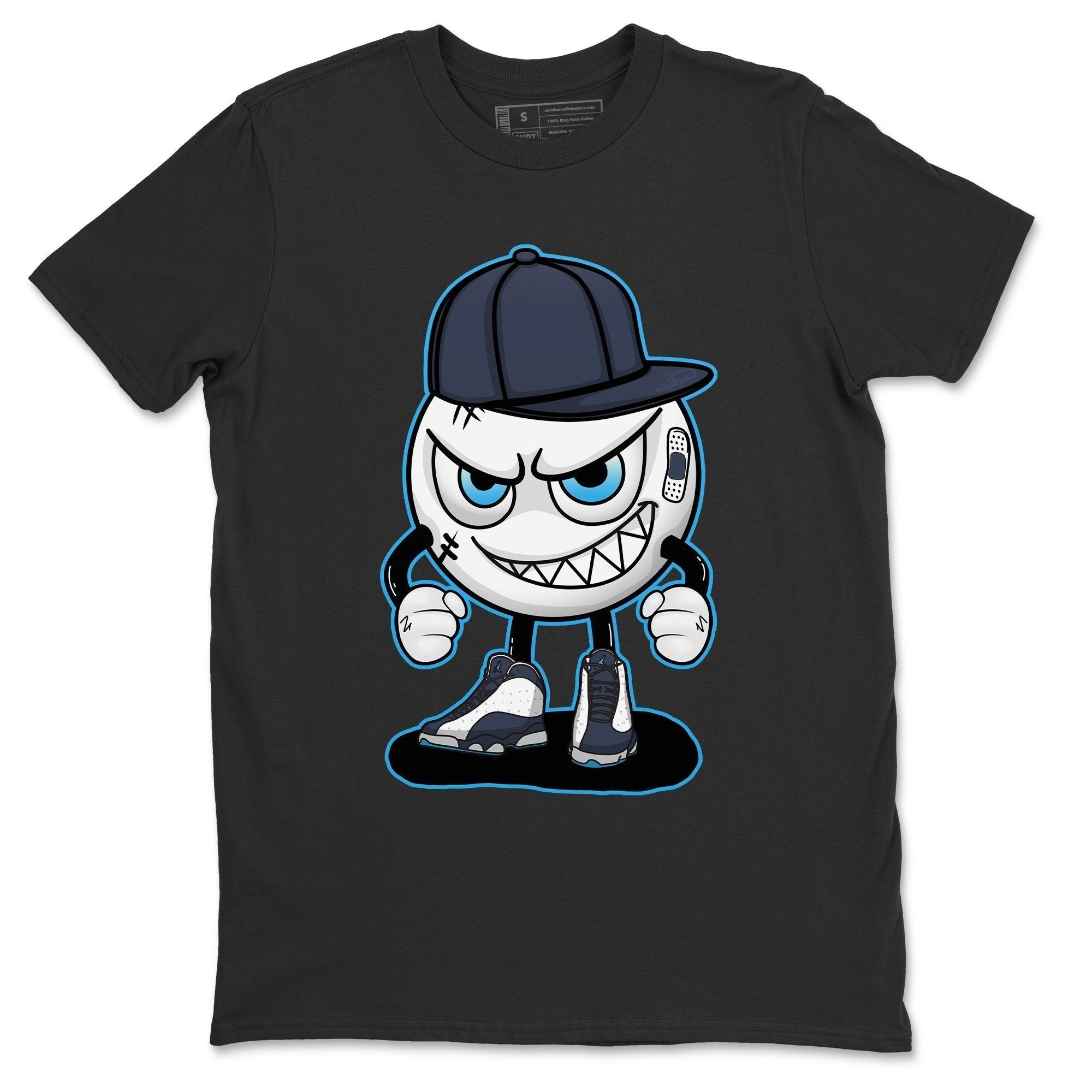 Jordan 13 Obsidian Shirt To Match Jordans Mischief Emoji Sneaker Tees Jordan 13 Obsidian Drip Gear Zone Sneaker Matching Clothing Unisex Shirts