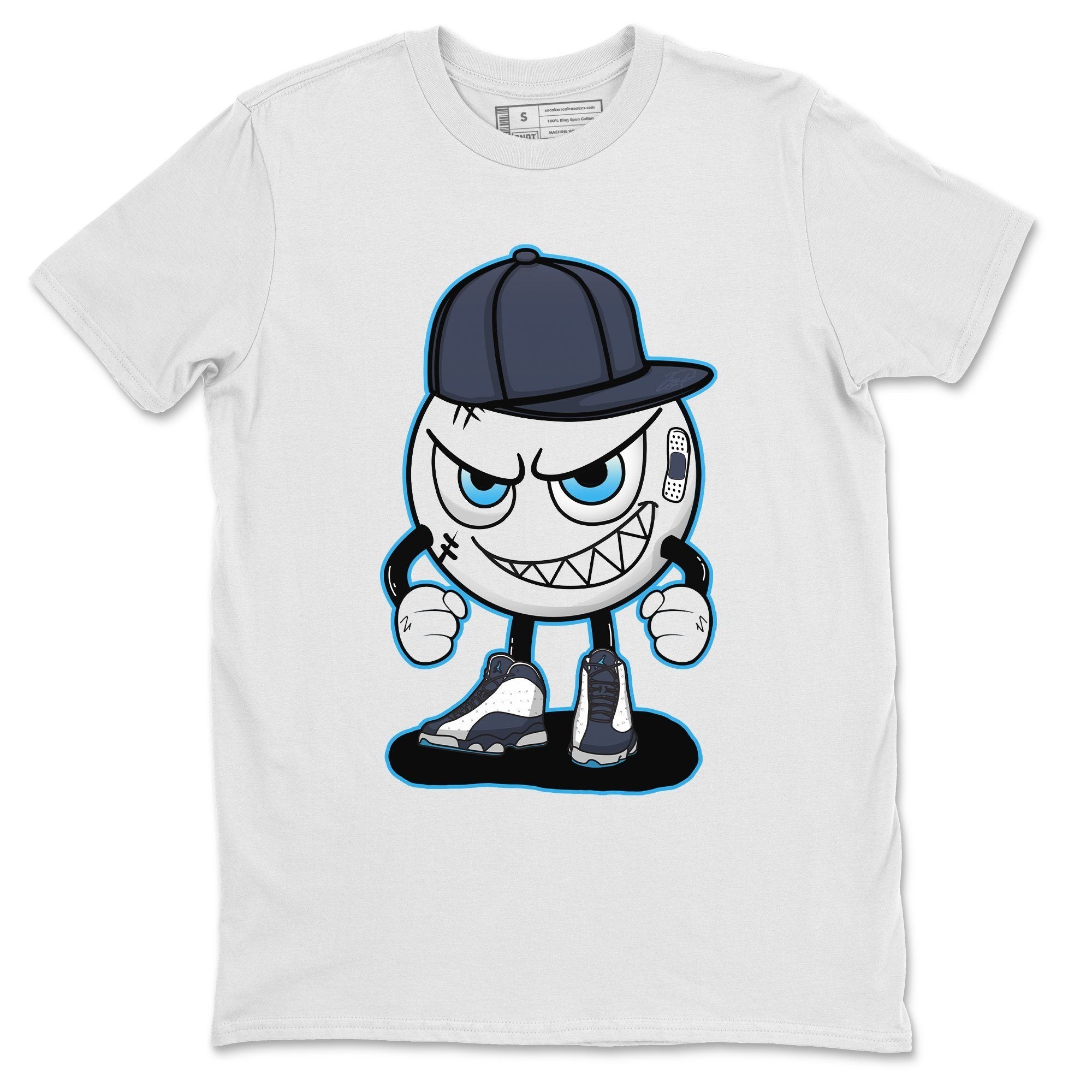 Jordan 13 Obsidian Shirt To Match Jordans Mischief Emoji Sneaker Tees Jordan 13 Obsidian Drip Gear Zone Sneaker Matching Clothing Unisex Shirts