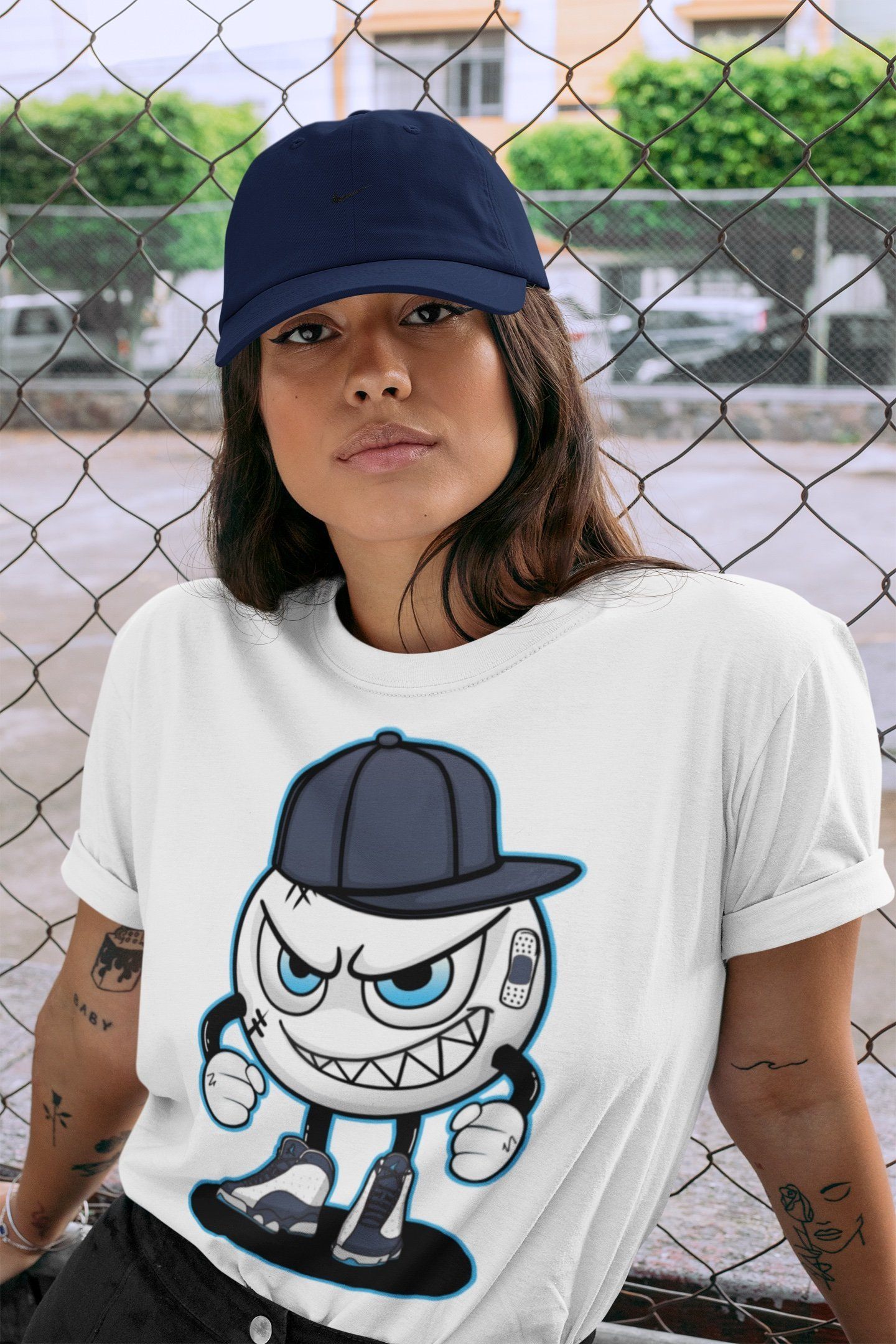 Jordan 13 Obsidian Shirt To Match Jordans Mischief Emoji Sneaker Tees Jordan 13 Obsidian Drip Gear Zone Sneaker Matching Clothing Unisex Shirts