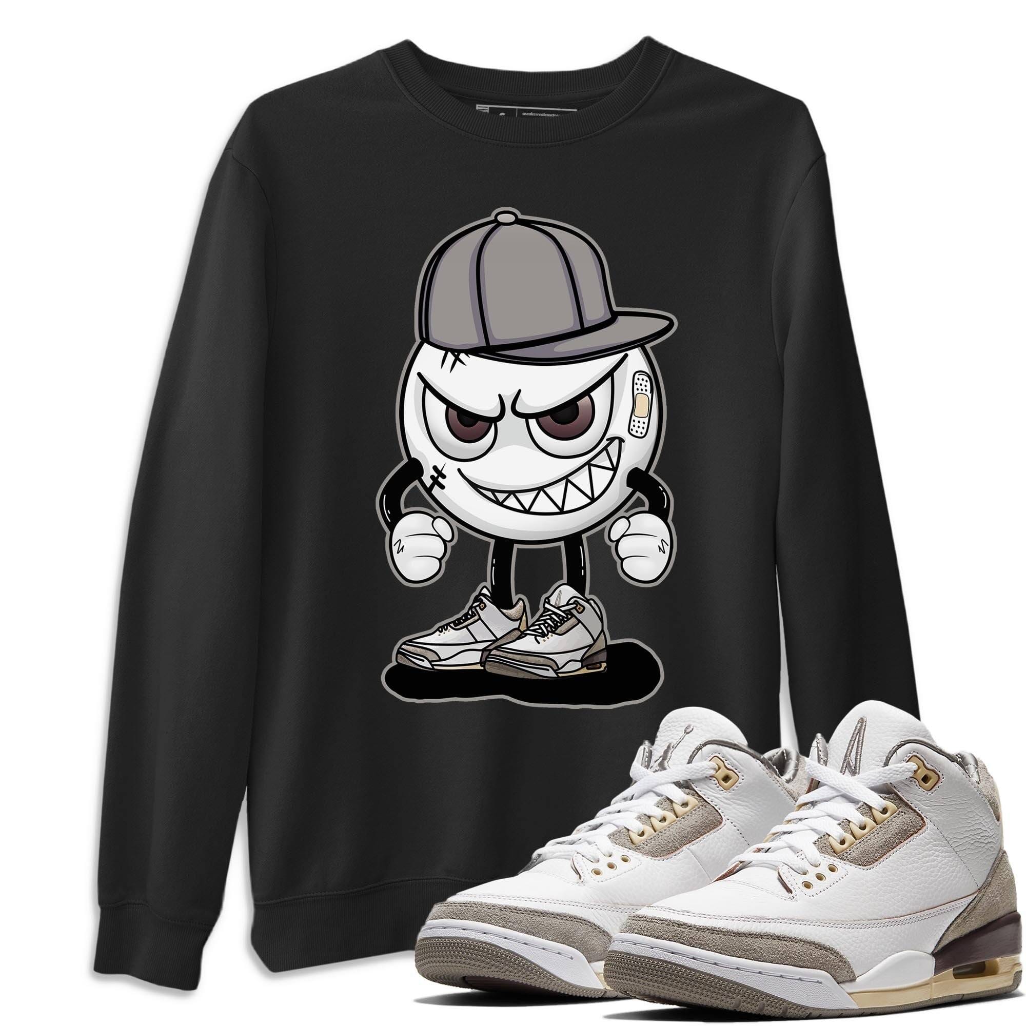 Jordan 3 A Ma Maniere Shirt To Match Jordans Mischief Emoji Sneaker Tees Jordan 3 A Ma Maniere Drip Gear Zone Sneaker Matching Clothing Unisex Shirts