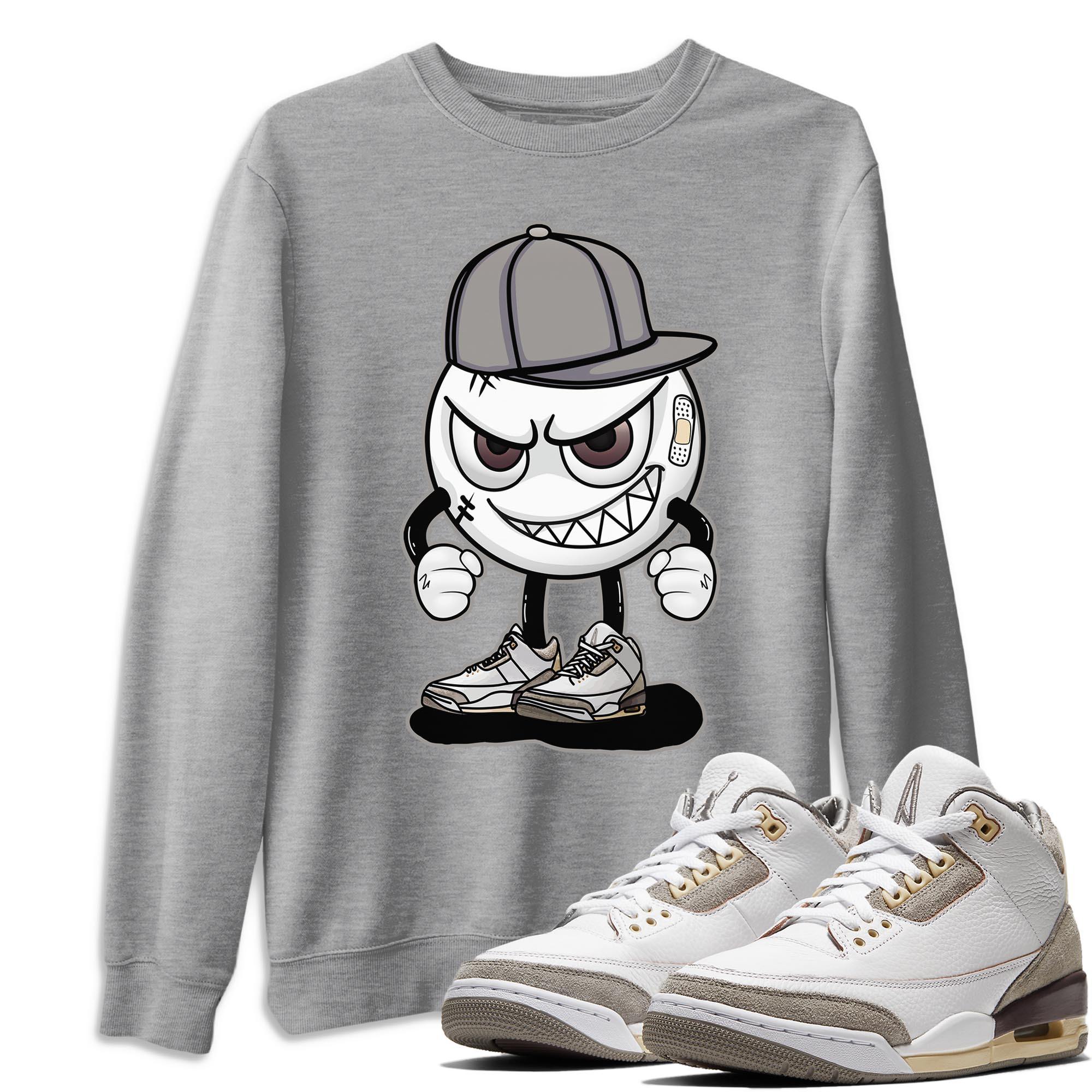 Jordan 3 A Ma Maniere Shirt To Match Jordans Mischief Emoji Sneaker Tees Jordan 3 A Ma Maniere Drip Gear Zone Sneaker Matching Clothing Unisex Shirts