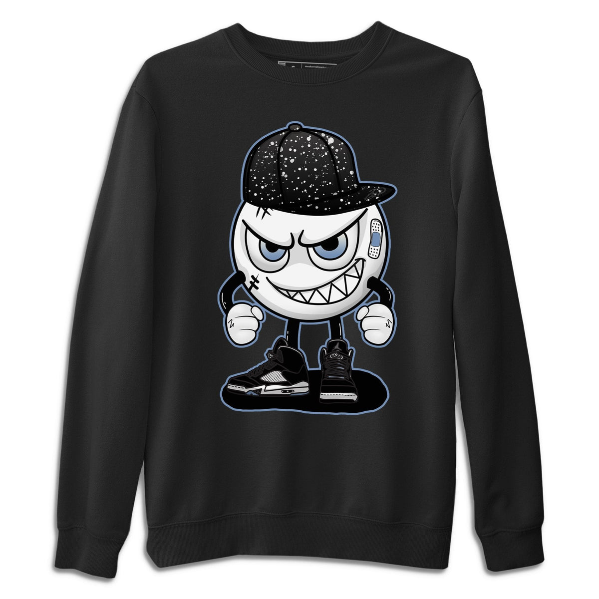 Jordan 5 Moonlight Shirt To Match Jordans Mischief Emoji Sneaker Tees Jordan 5 Moonlight Drip Gear Zone Sneaker Matching Clothing Unisex Shirts