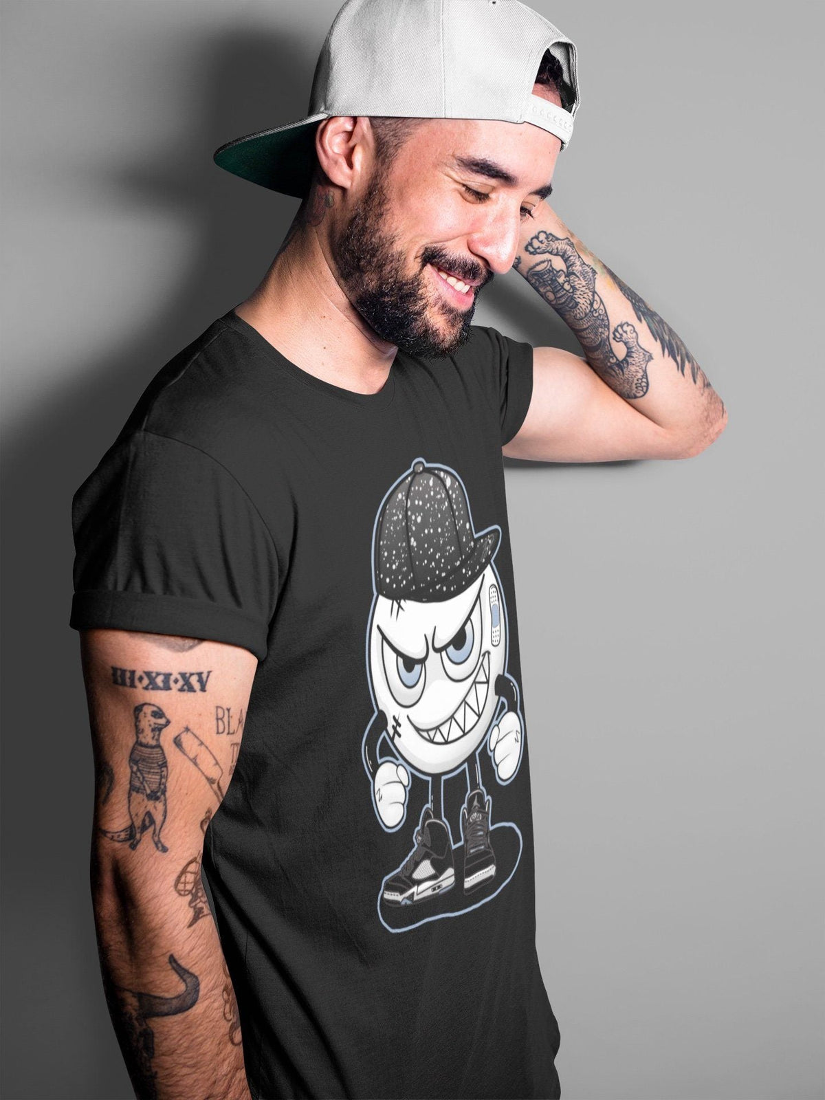 Jordan 5 Moonlight Shirt To Match Jordans Mischief Emoji Sneaker Tees Jordan 5 Moonlight Drip Gear Zone Sneaker Matching Clothing Unisex Shirts