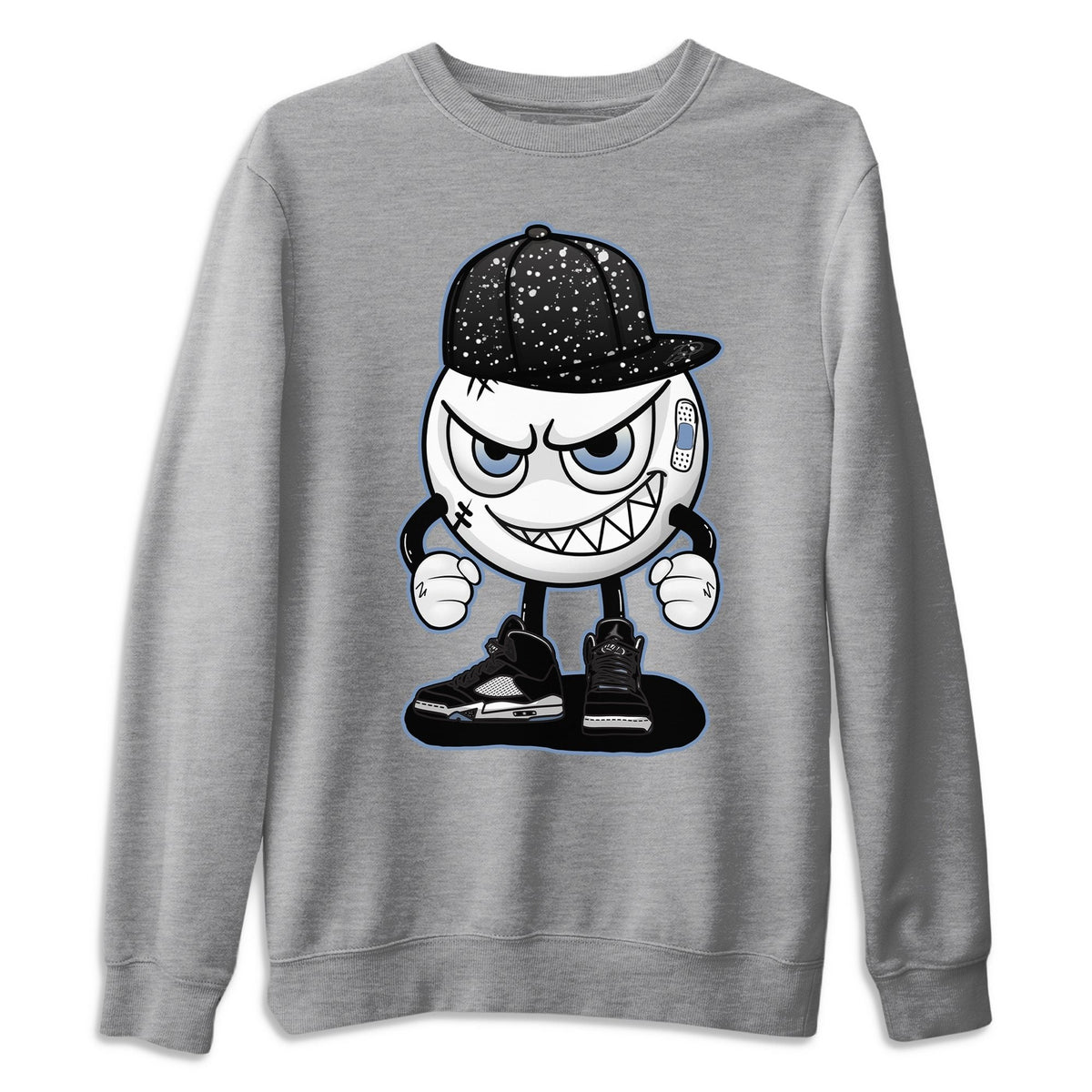 Jordan 5 Moonlight Shirt To Match Jordans Mischief Emoji Sneaker Tees Jordan 5 Moonlight Drip Gear Zone Sneaker Matching Clothing Unisex Shirts