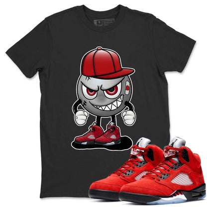 Jordan 5 Raging Bull Shirt To Match Jordans Mischief Emoji Sneaker Tees Jordan 5 Raging Bull Drip Gear Zone Sneaker Matching Clothing Unisex Shirts