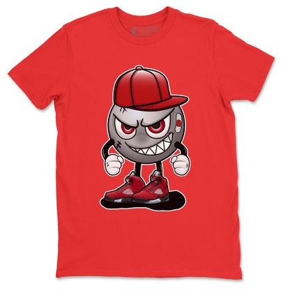 Jordan 5 Raging Bull Shirt To Match Jordans Mischief Emoji Sneaker Tees Jordan 5 Raging Bull Drip Gear Zone Sneaker Matching Clothing Unisex Shirts