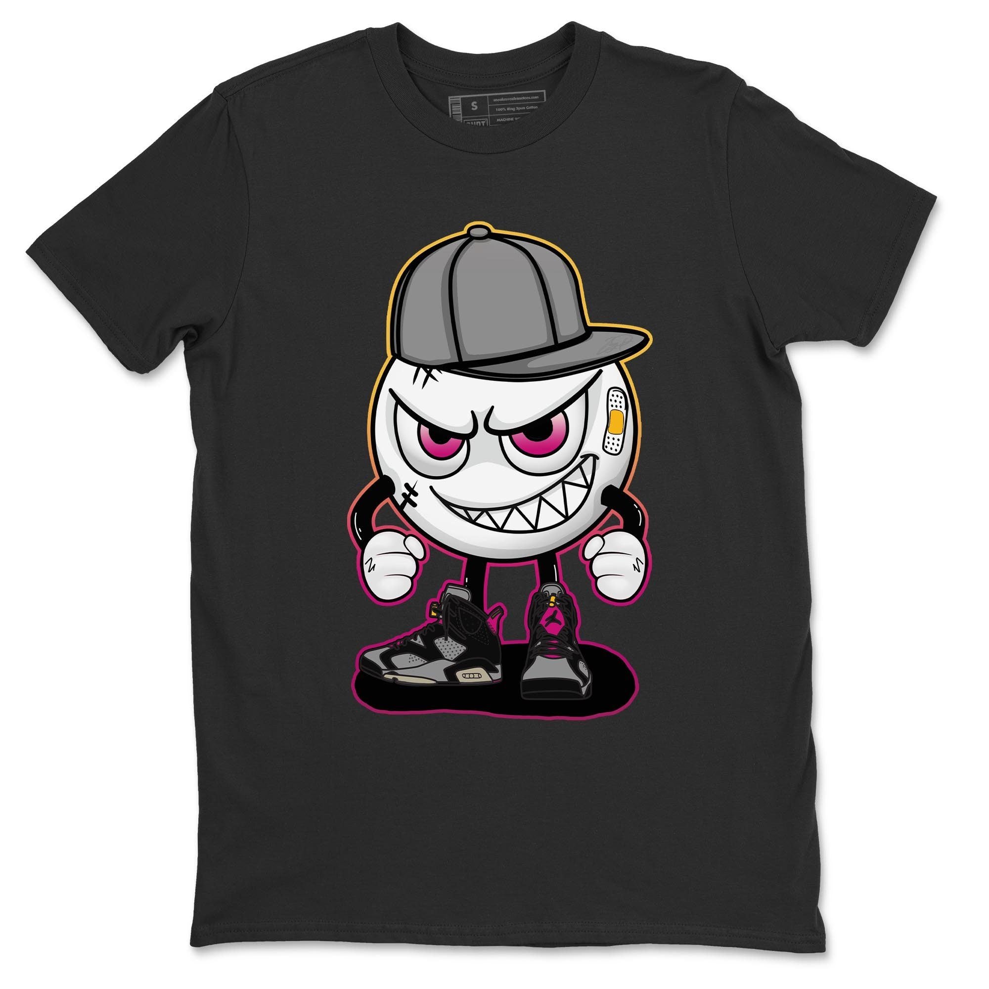 Jordan 6 Bordeaux Shirt To Match Jordans Mischief Emoji Sneaker Tees Jordan 6 Bordeaux Drip Gear Zone Sneaker Matching Clothing Unisex Shirts