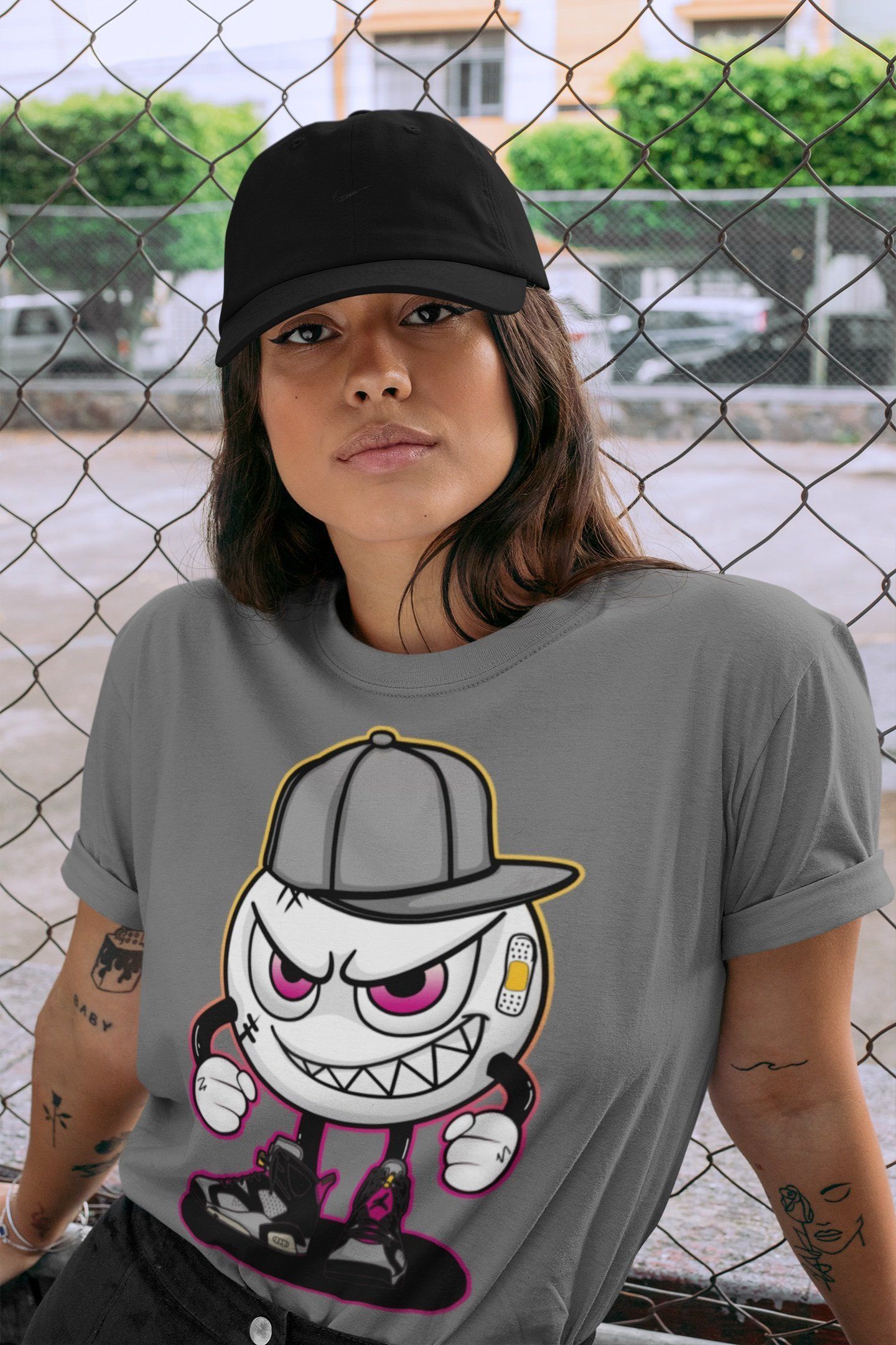 Jordan 6 Bordeaux Shirt To Match Jordans Mischief Emoji Sneaker Tees Jordan 6 Bordeaux Drip Gear Zone Sneaker Matching Clothing Unisex Shirts