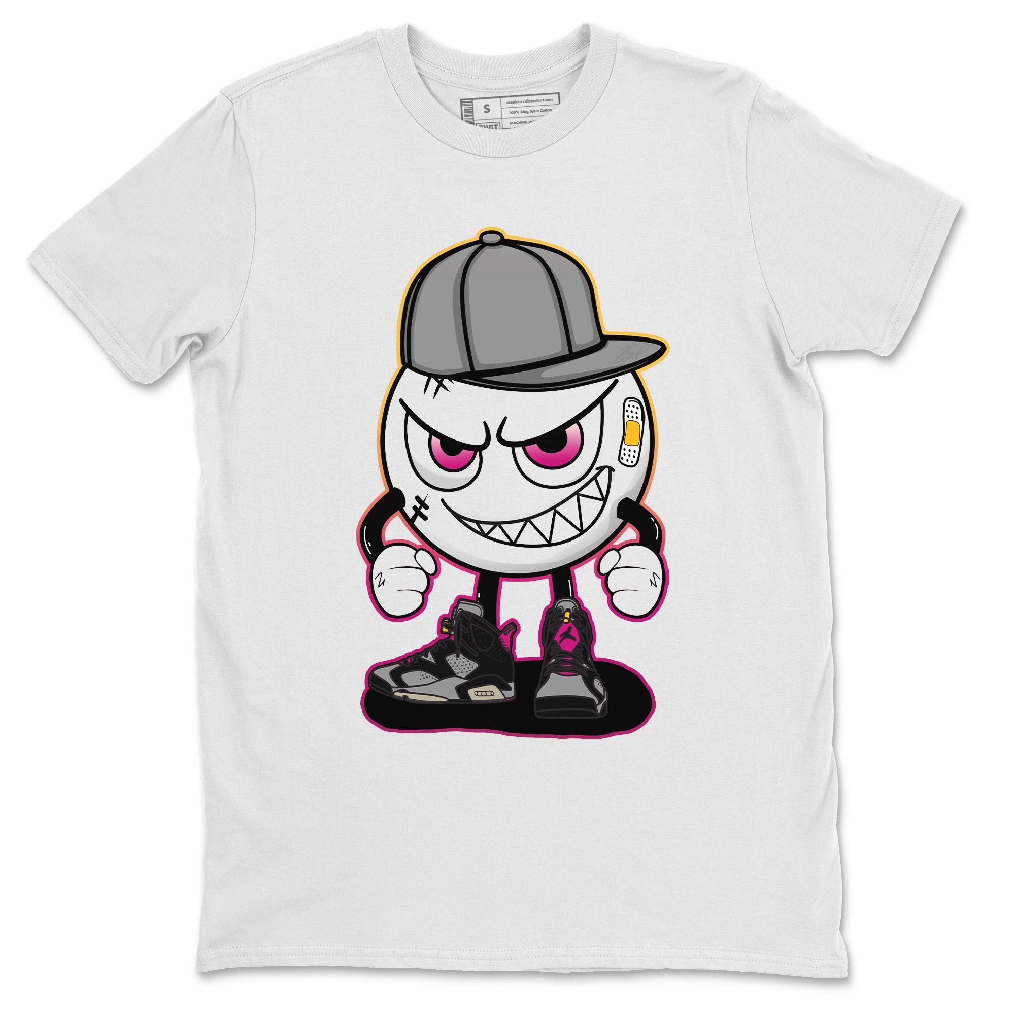 Jordan 6 Bordeaux Shirt To Match Jordans Mischief Emoji Sneaker Tees Jordan 6 Bordeaux Drip Gear Zone Sneaker Matching Clothing Unisex Shirts